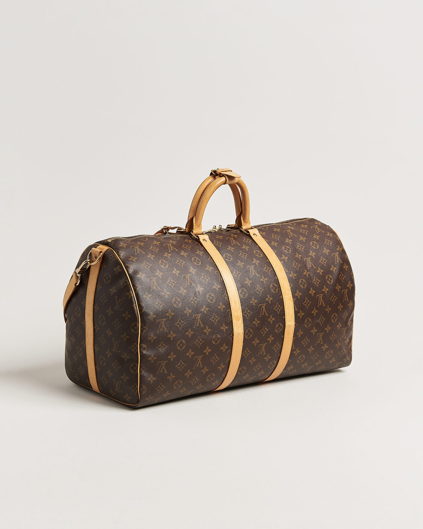 Heren | Pre-Owned & Vintage Bags | Louis Vuitton Pre-Owned | Keepall Bandouliére 55 Monogram