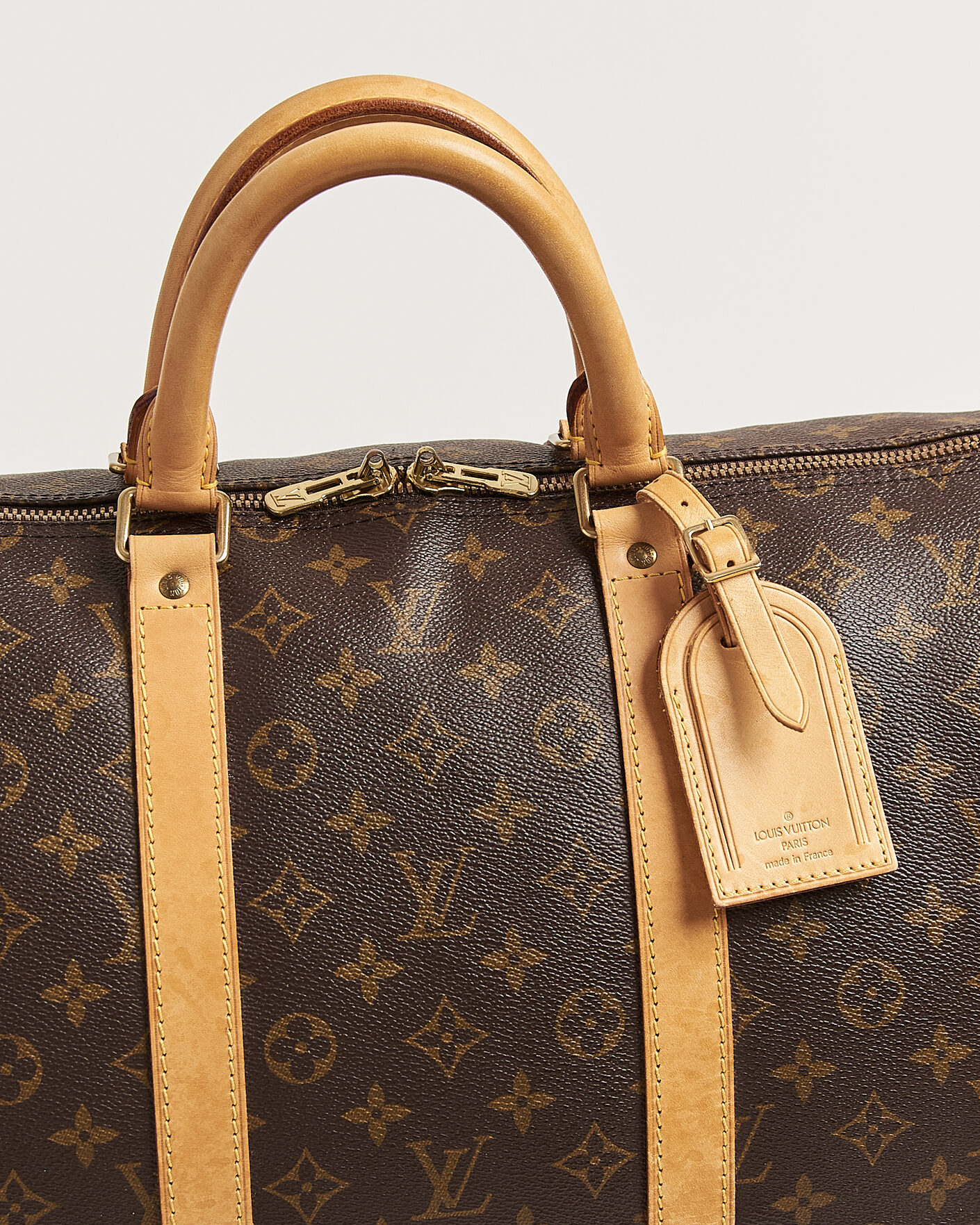 Heren | Pre-Owned & Vintage Bags | Louis Vuitton Pre-Owned | Keepall Bandouliére 55 Monogram