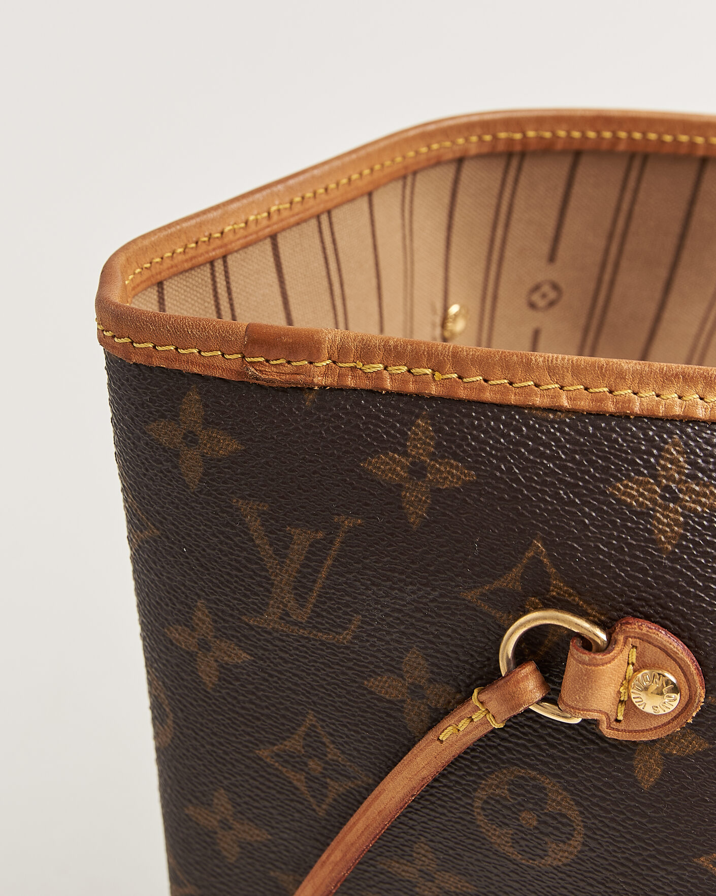 Heren | Pre-Owned & Vintage Bags | Louis Vuitton Pre-Owned | Neverfull GM Monogram