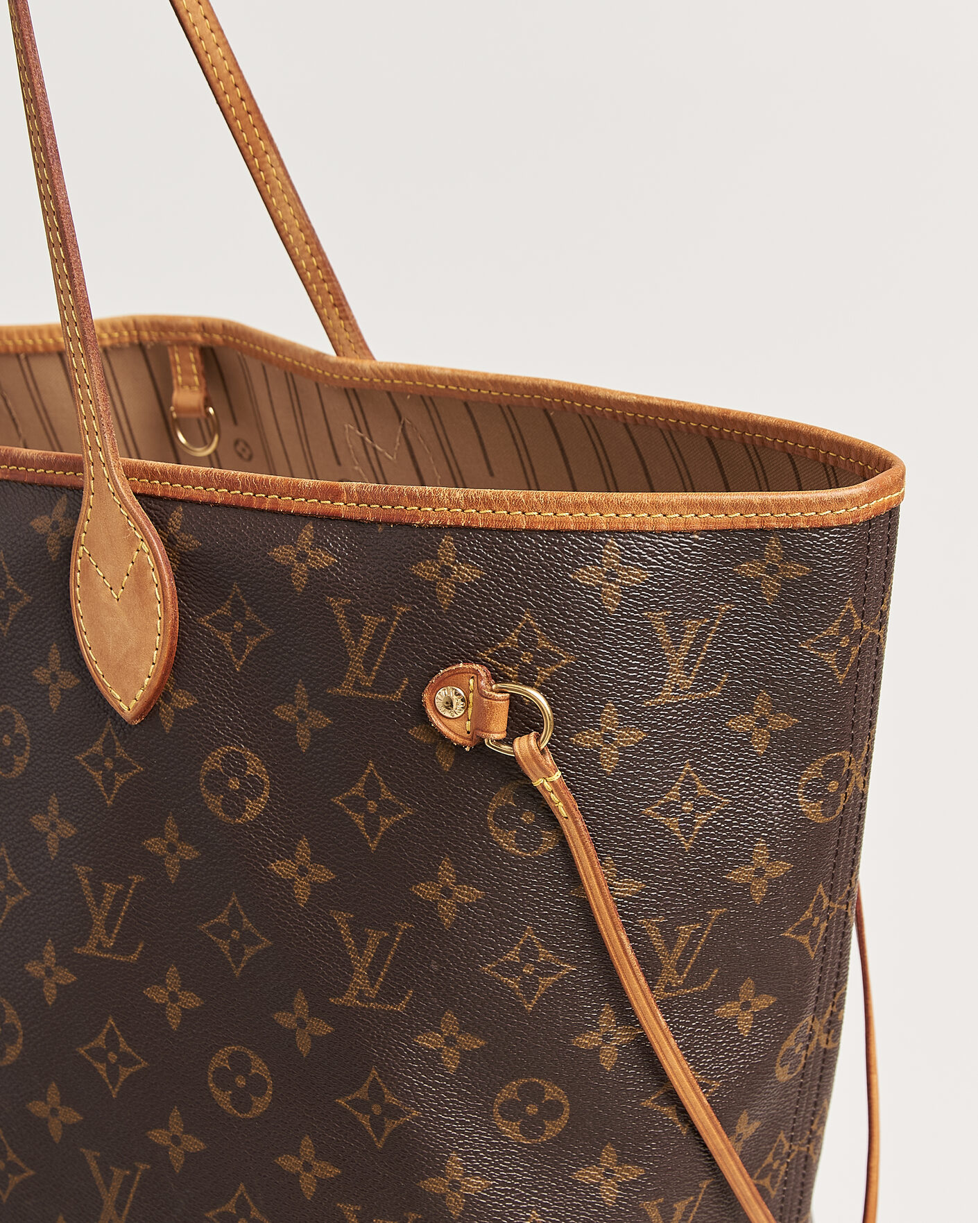 Heren | Pre-Owned & Vintage Bags | Louis Vuitton Pre-Owned | Neverfull GM Monogram