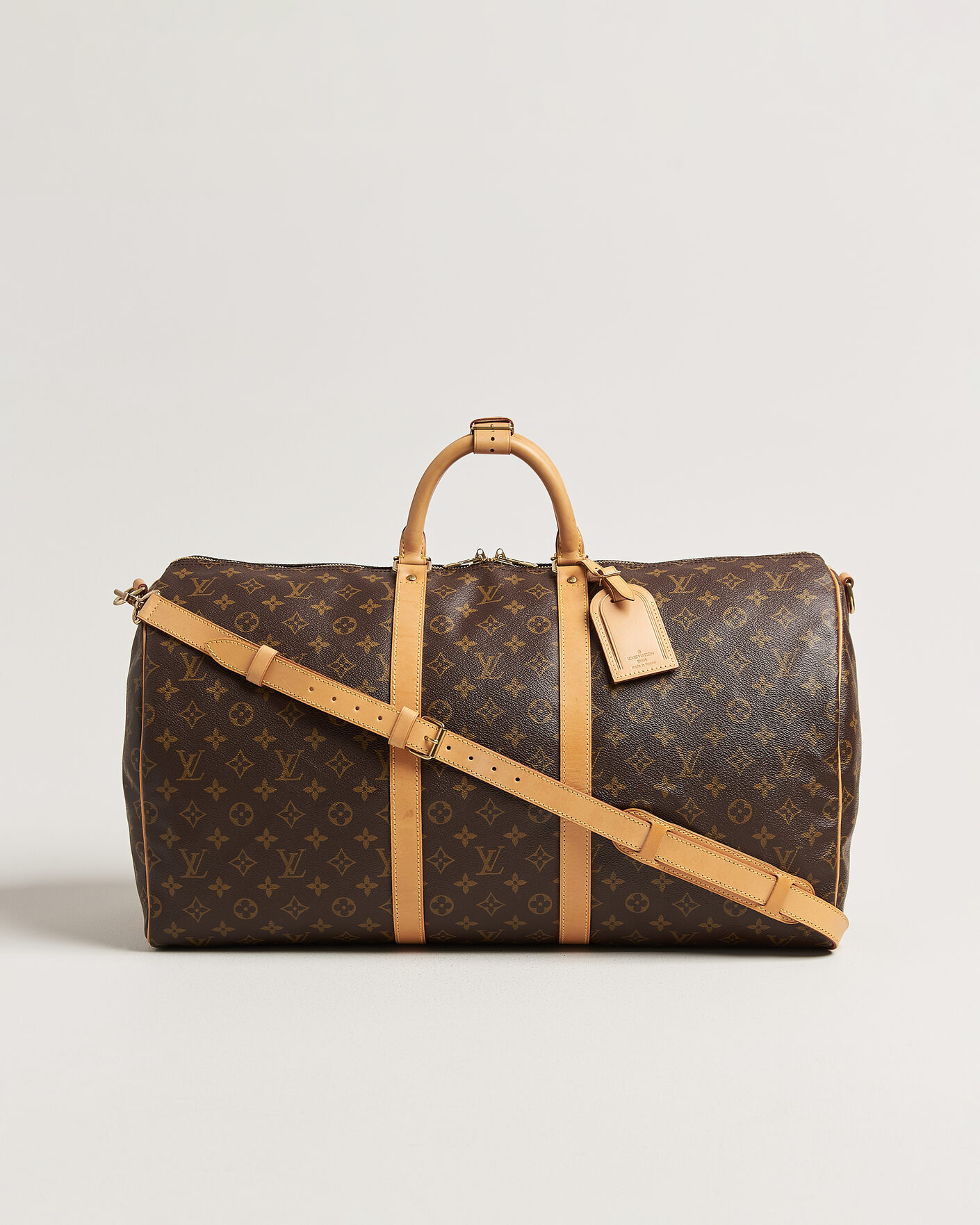 Heren | Pre-Owned & Vintage Bags | Louis Vuitton Pre-Owned | Keepall Bandouliére 55 Monogram