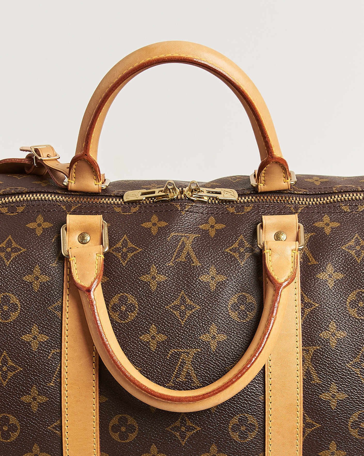 Heren | Pre-Owned & Vintage Bags | Louis Vuitton Pre-Owned | Keepall Bandouliére 55 Monogram