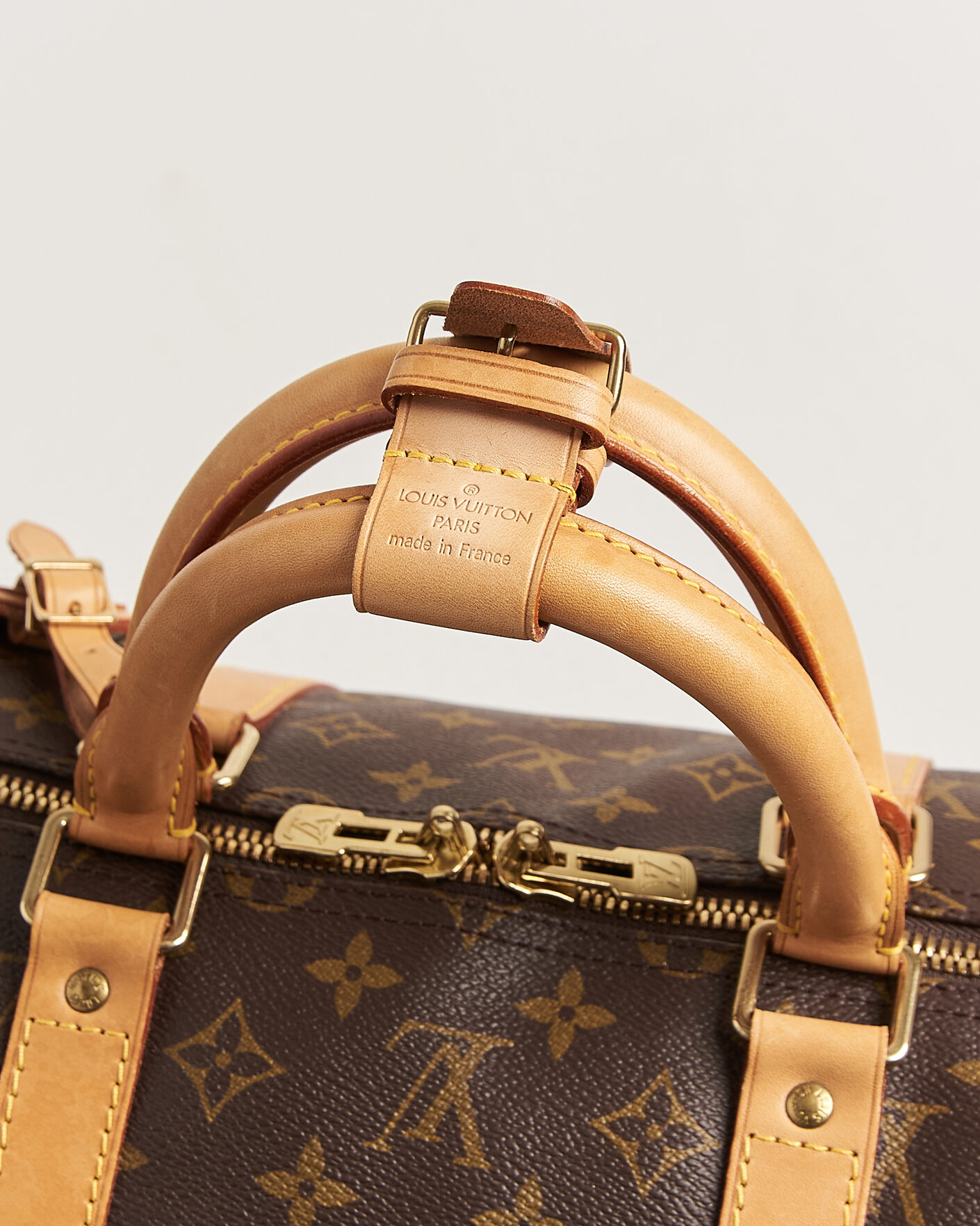 Heren | Pre-Owned & Vintage Bags | Louis Vuitton Pre-Owned | Keepall Bandouliére 55 Monogram
