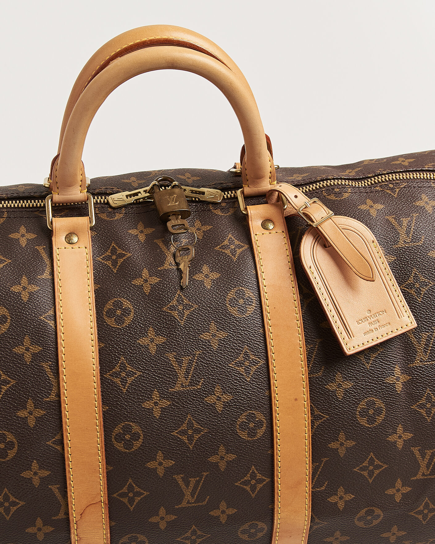Heren | Pre-Owned & Vintage Bags | Louis Vuitton Pre-Owned | Keepall Bandouliére 55 Monogram