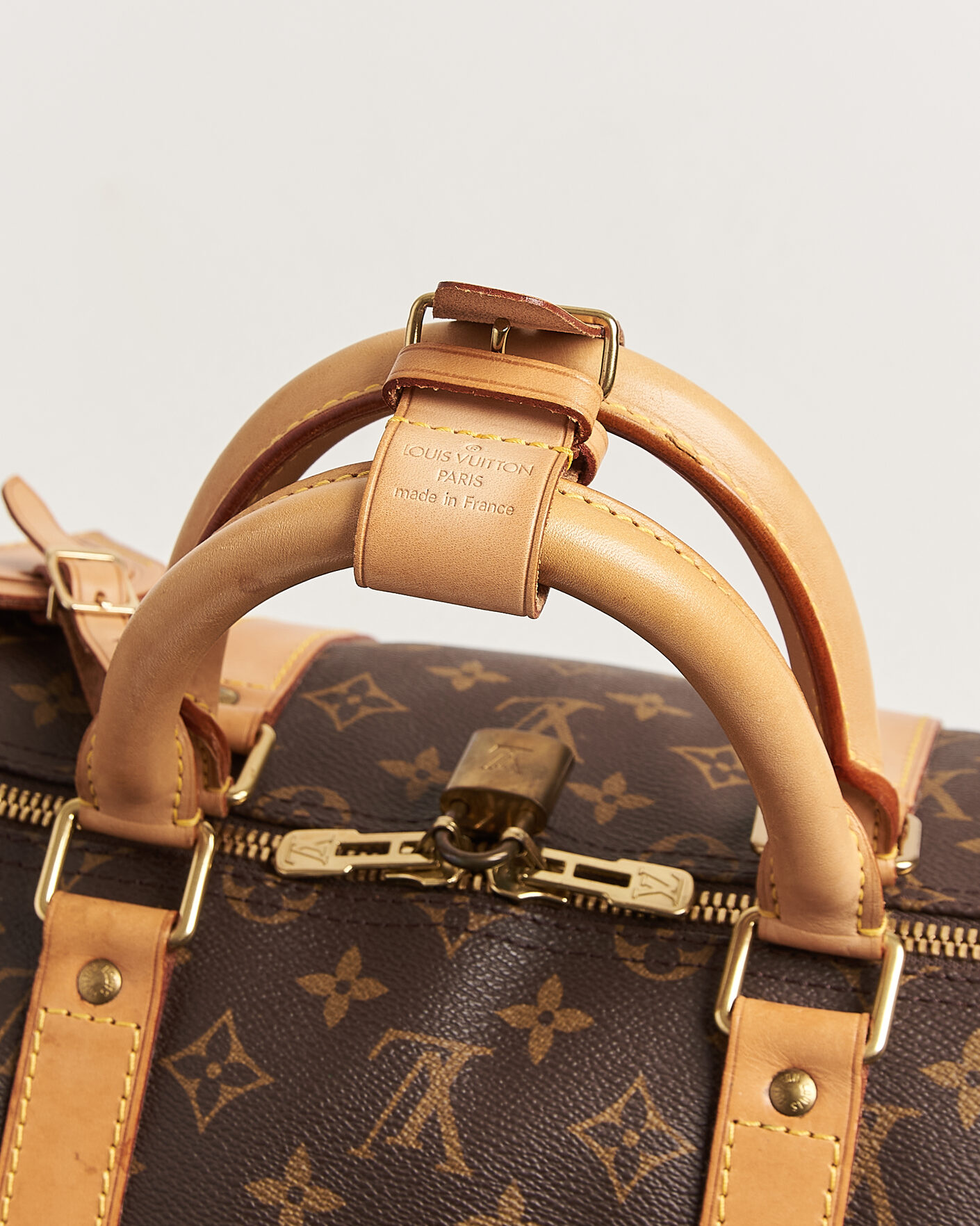 Heren | Pre-Owned & Vintage Bags | Louis Vuitton Pre-Owned | Keepall Bandouliére 55 Monogram