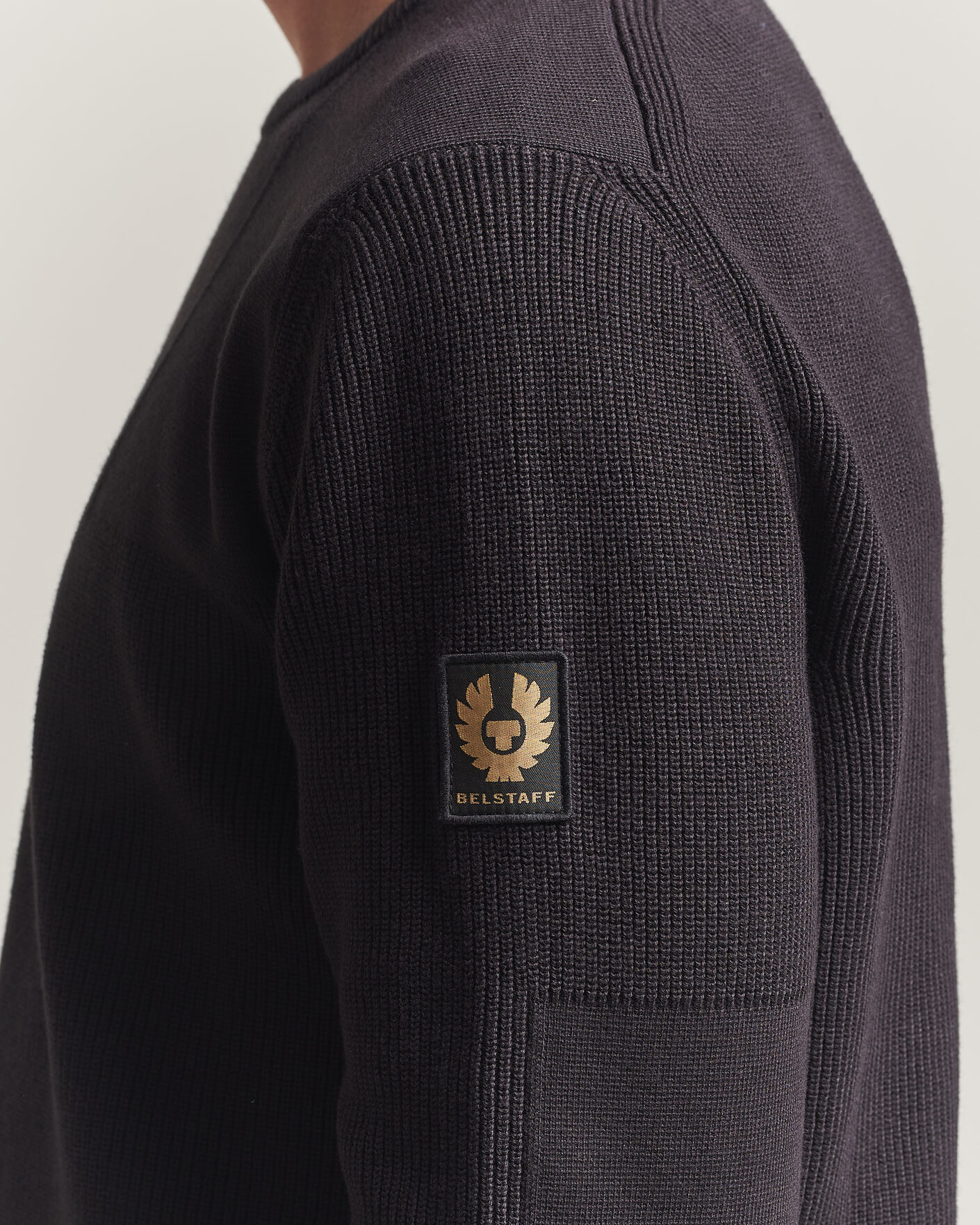 Heren | Truien | Belstaff | Commander Knitted Crew Neck Black