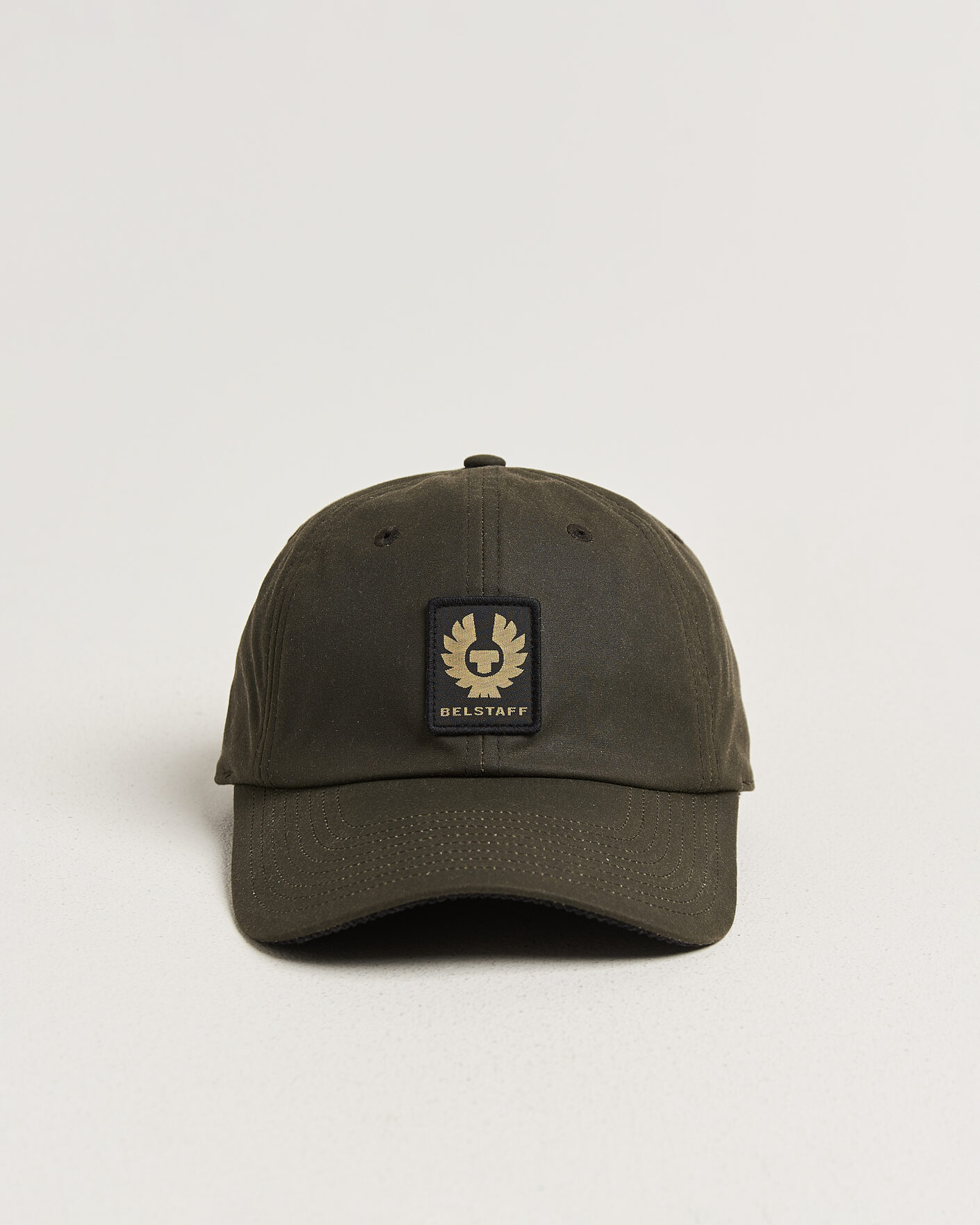 Heren | Hoeden en petten | Belstaff | Phoenix Wax Logo Cap Faded Olive