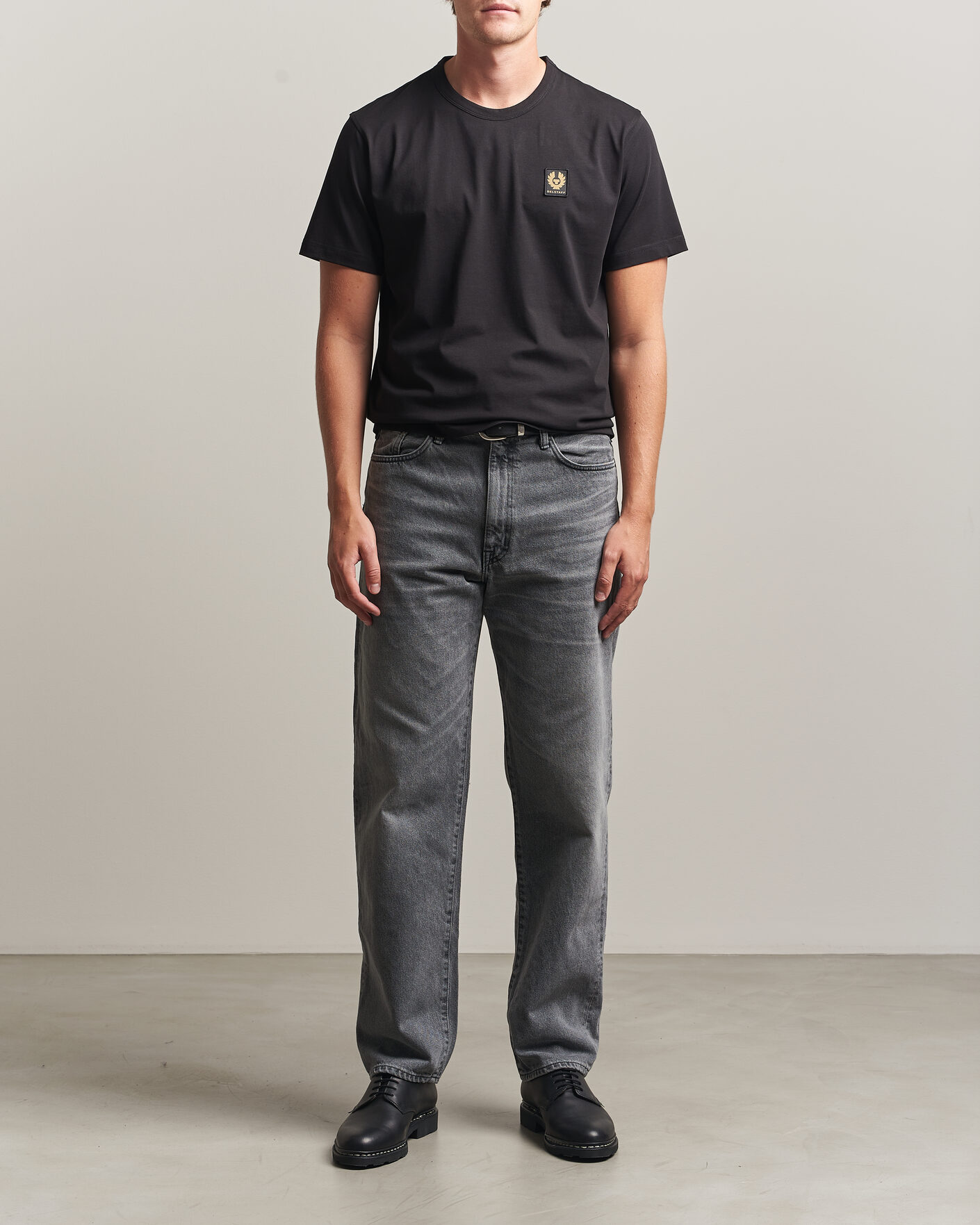 Heren | T-shirts | Belstaff | Signature Crew Neck T-Shirt Black