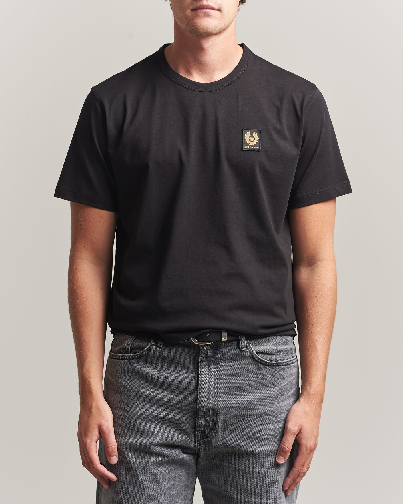 Heren | T-shirts | Belstaff | Signature Crew Neck T-Shirt Black