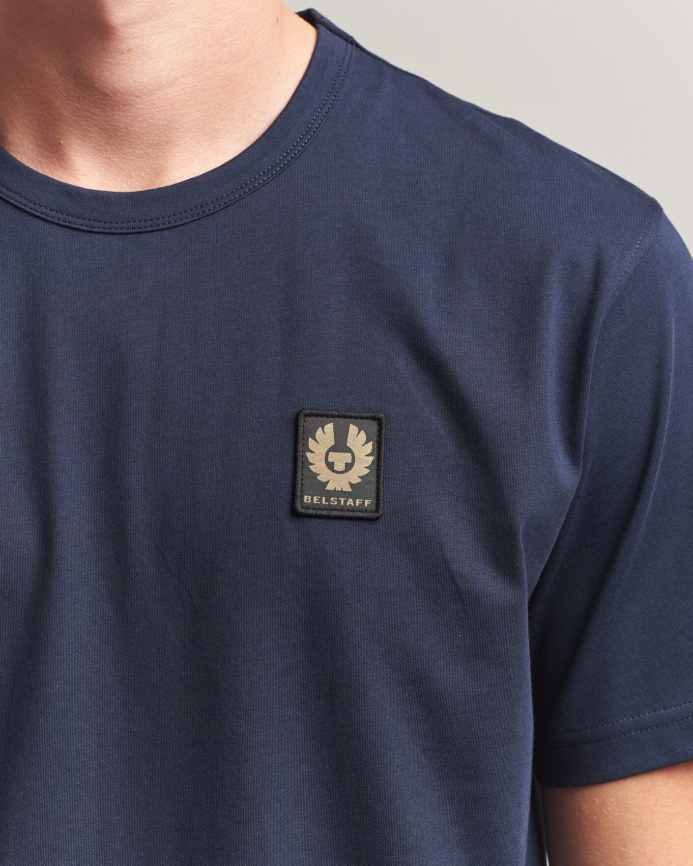 Heren | T-shirts | Belstaff | Signature Crew Neck T-Shirt Dark Ink
