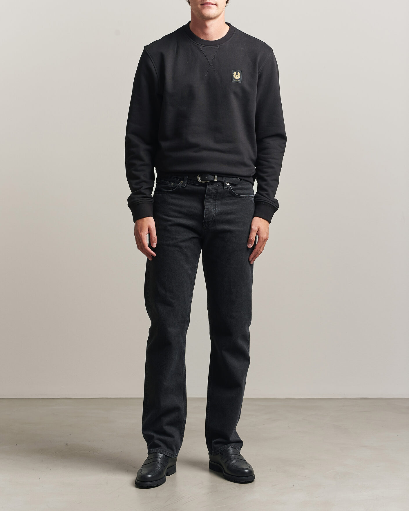 Heren | Truien | Belstaff | Signature Crew Neck Sweatshirt Black