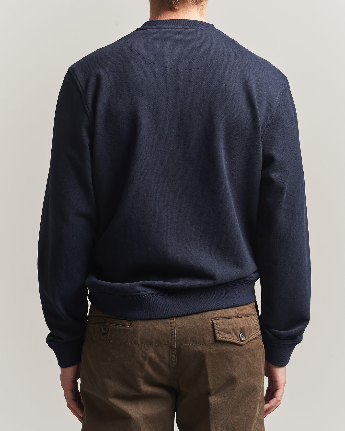 Heren | Truien | Belstaff | Signature Crew Neck Sweatshirt Dark Ink