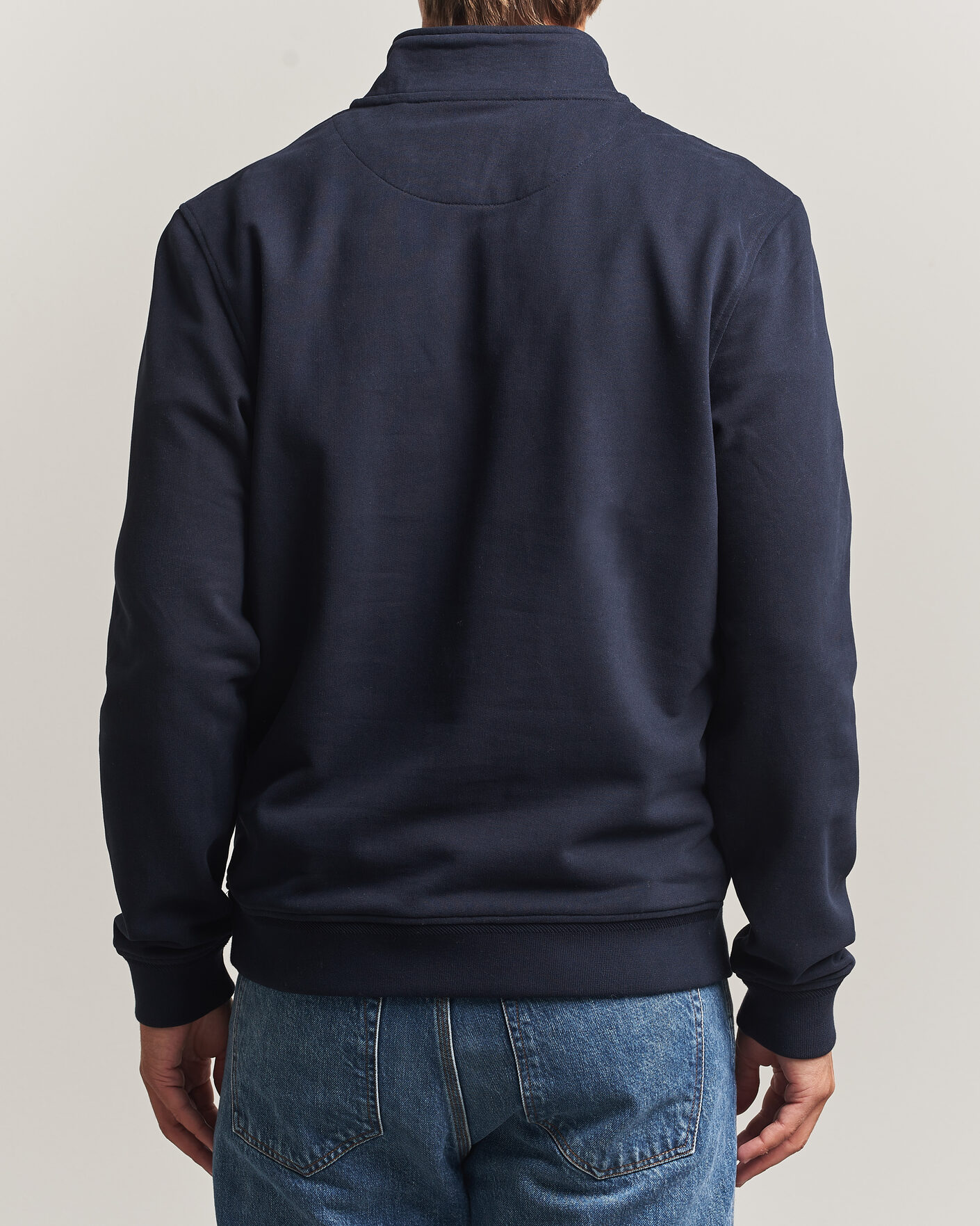 Heren | Truien | Belstaff | Signature Half Zip Sweatshirt Dark Ink