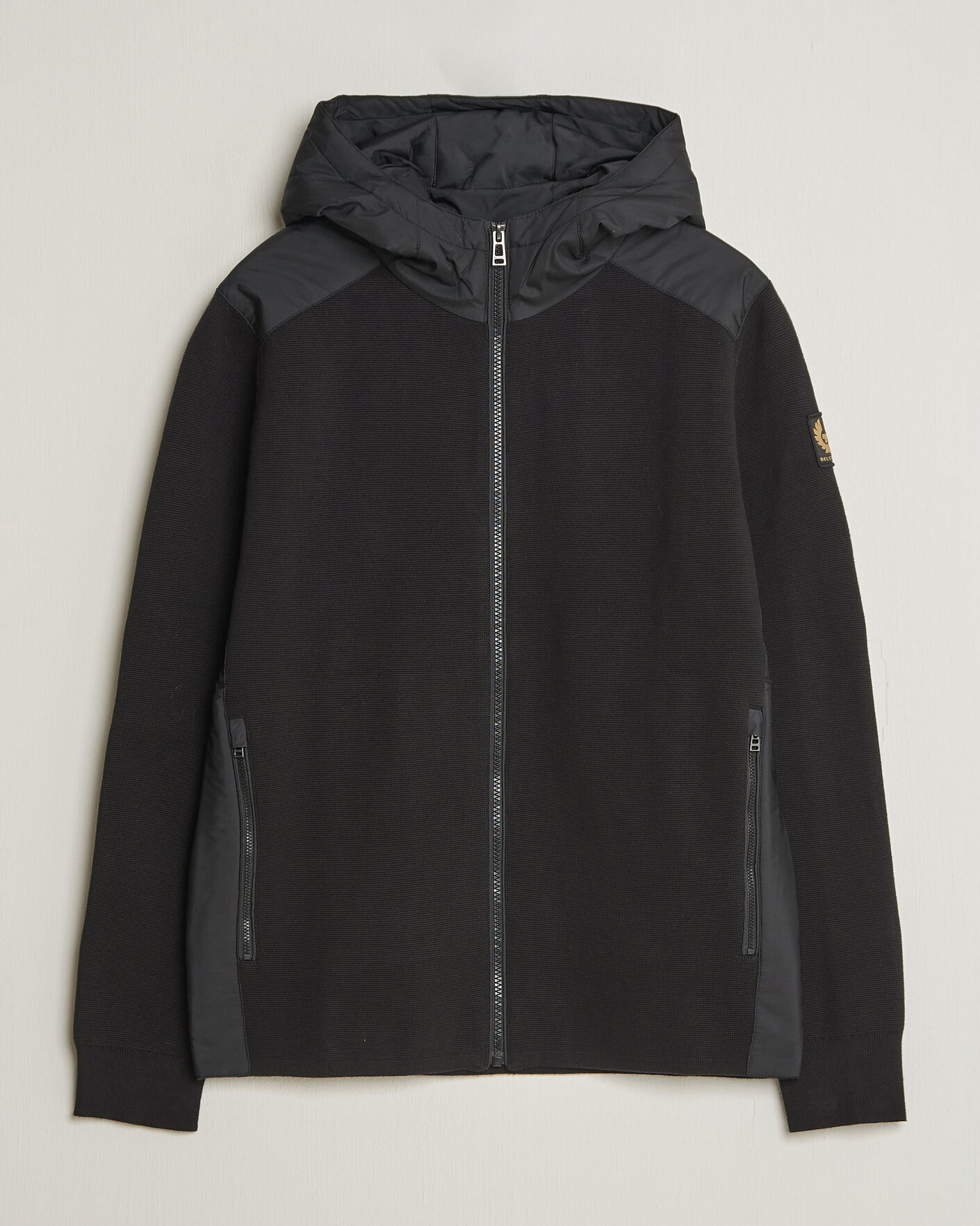 Heren | Jassen | Belstaff | Console Hooded Hybrid Jacket Black