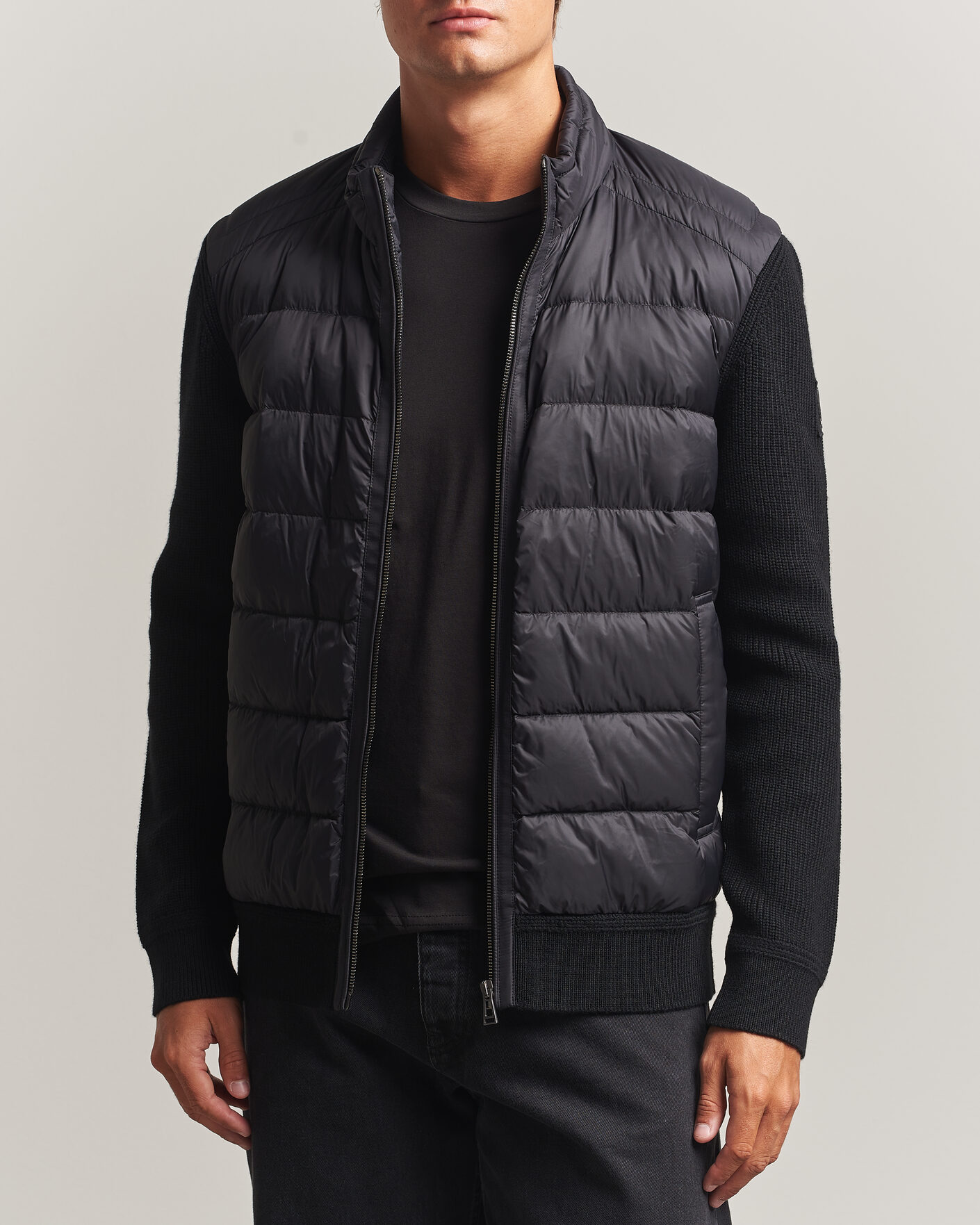 Heren | Jassen | Belstaff | Compound Hybrid Jacket Black