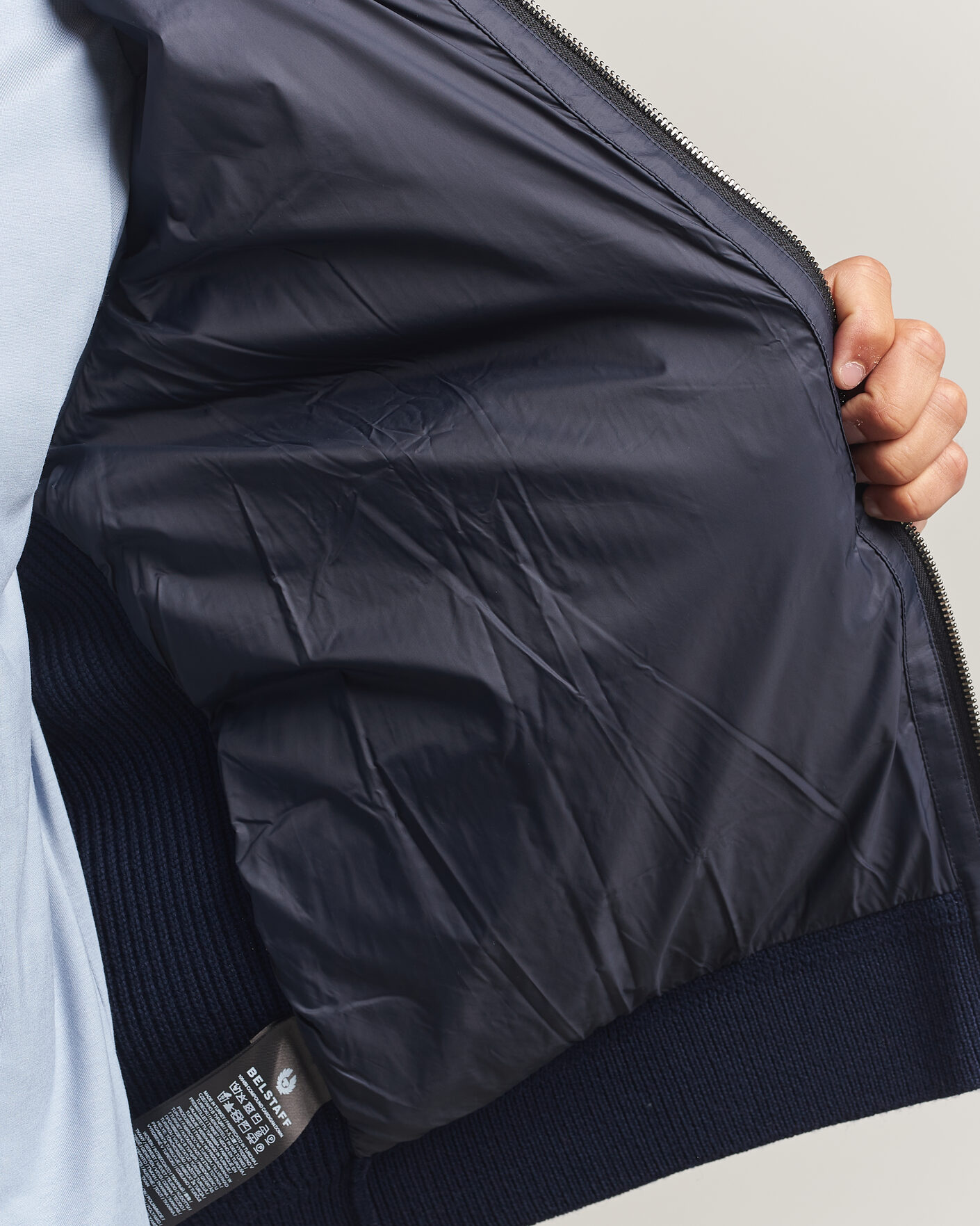 Heren | Jassen | Belstaff | Compound Hybrid Jacket Dark Ink