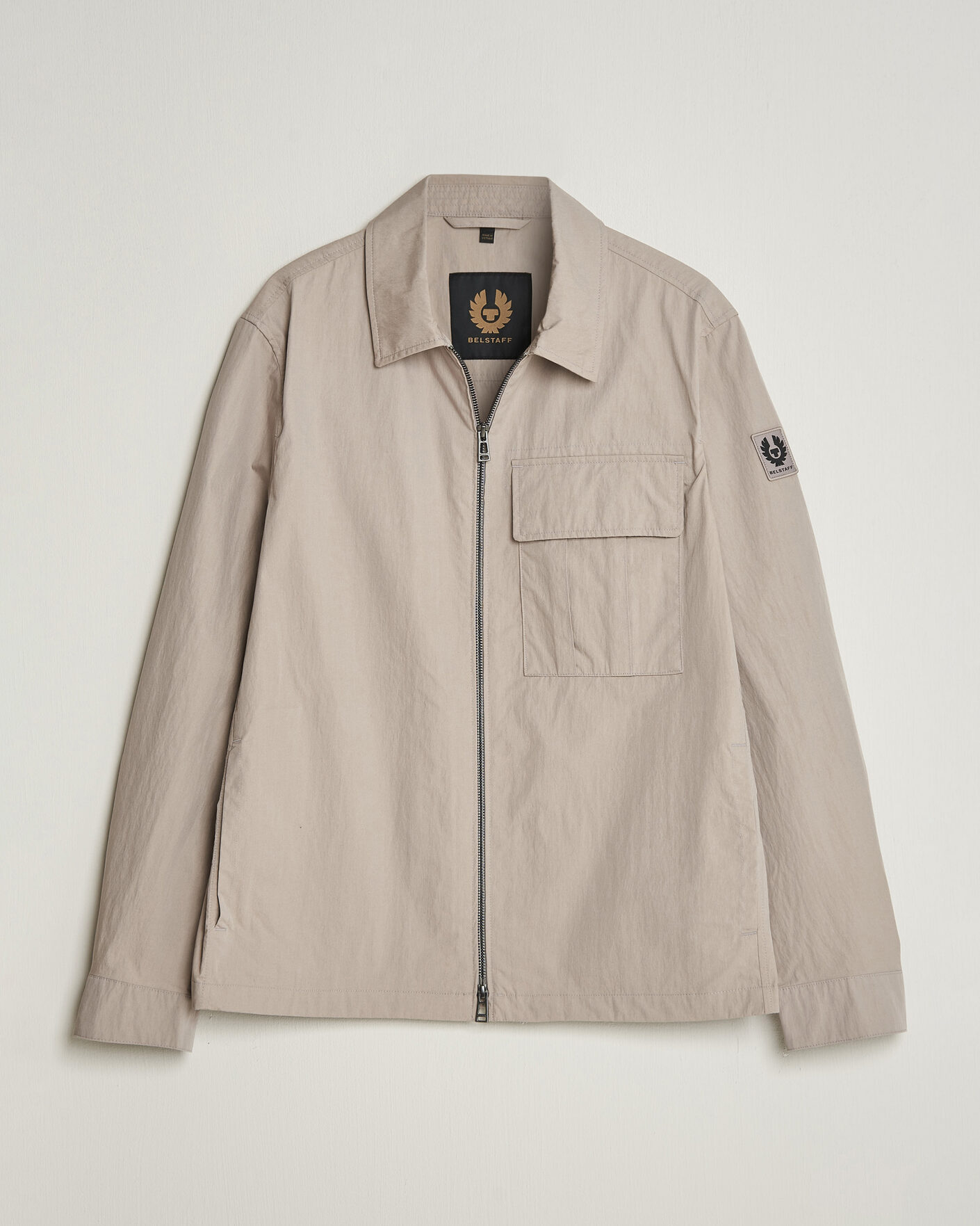 Heren | Overhemden | Belstaff | Cargo Overshirt Concrete
