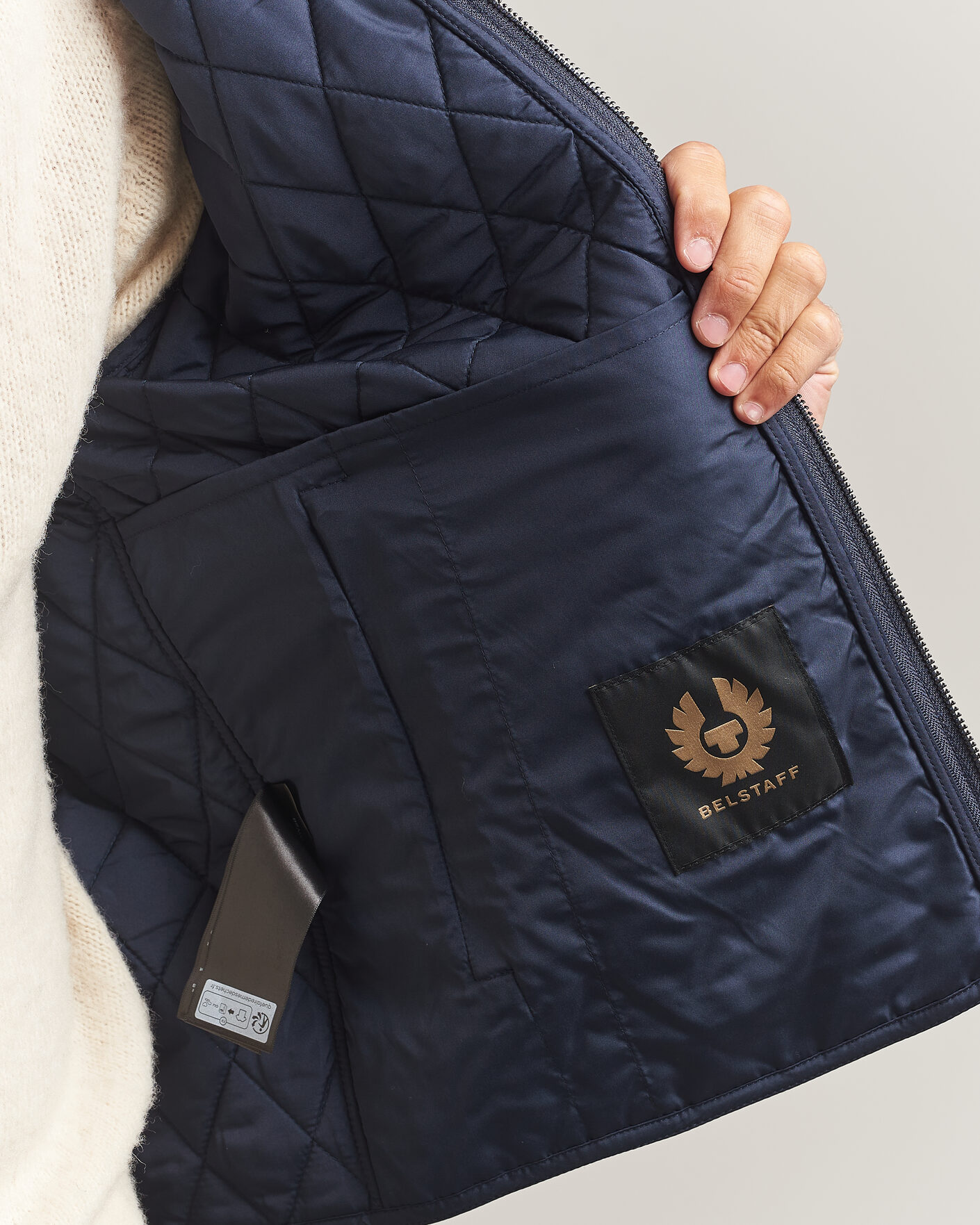 Heren | Jassen | Belstaff | Pembroke Quilted Jacket Dark Ink