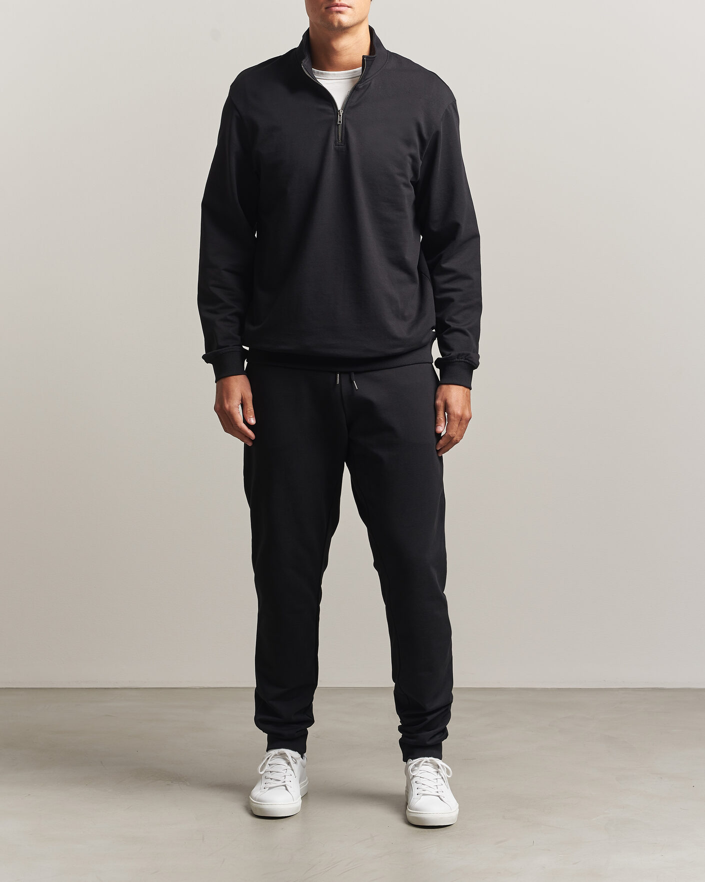 Heren | Broeken | Bread & Boxers | Loungewear Pants Black