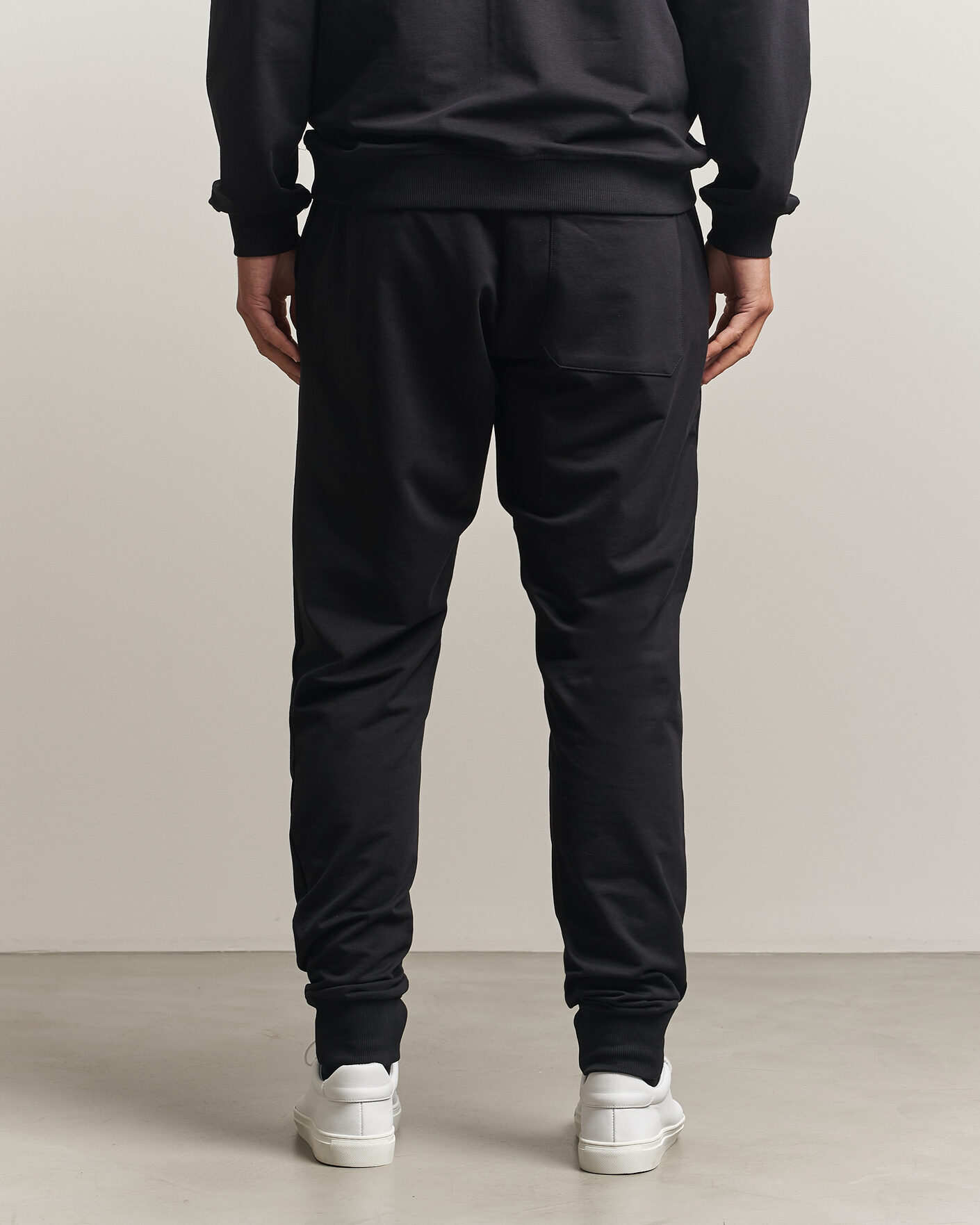 Heren | Broeken | Bread & Boxers | Loungewear Pants Black