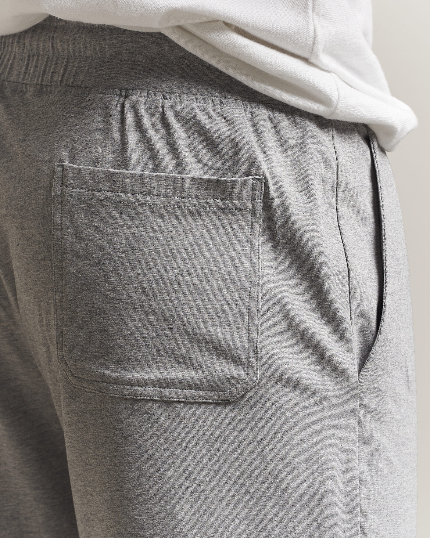 Heren | Korte broek | Bread & Boxers | Pyjama Shorts Grey Melange