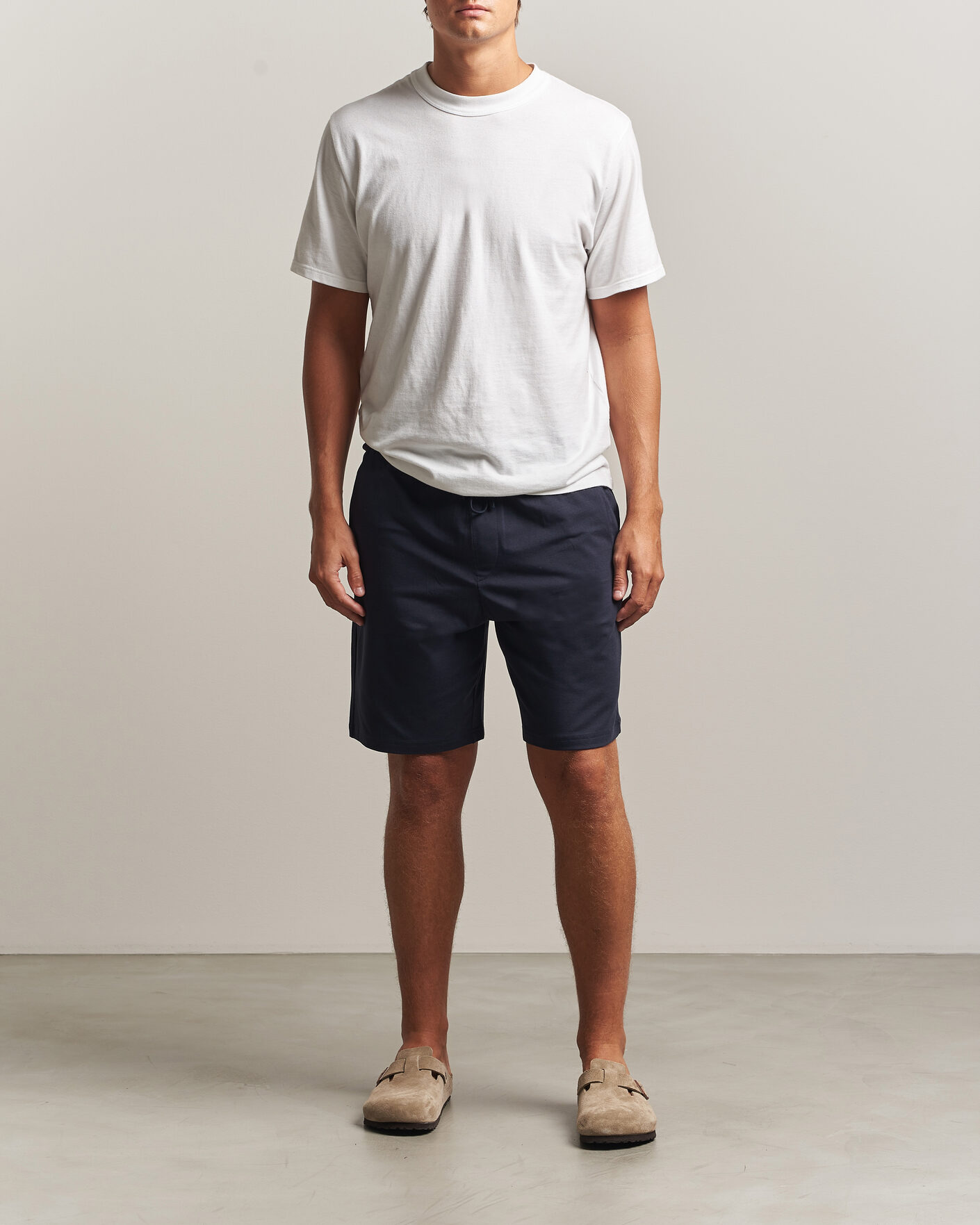 Heren | Korte broek | Bread & Boxers | Pyjama Shorts Dark Navy