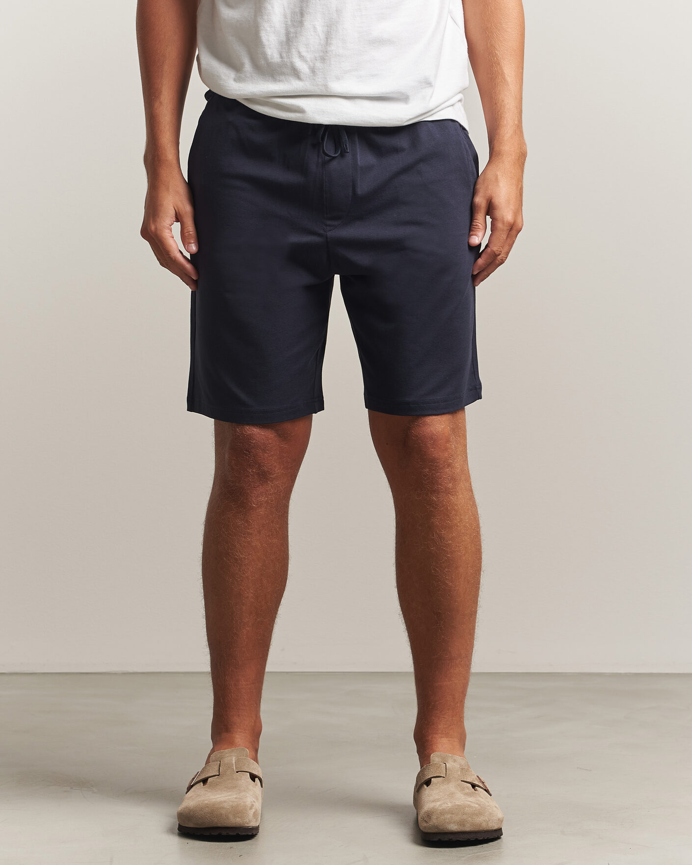 Heren | Korte broek | Bread & Boxers | Pyjama Shorts Dark Navy