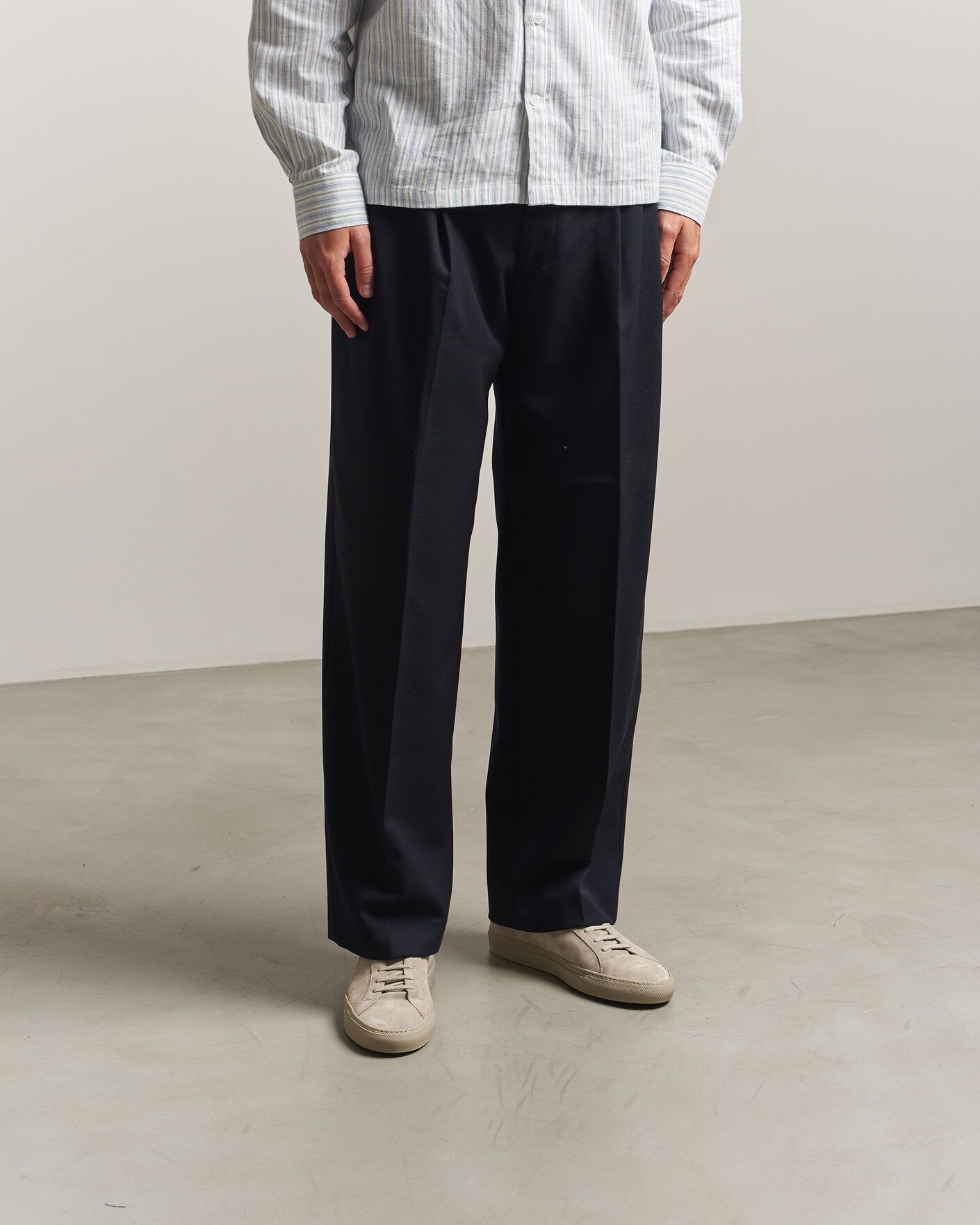 Heren | Sneakers | Common Projects | Original Achilles Suede Sneaker Warm Grey