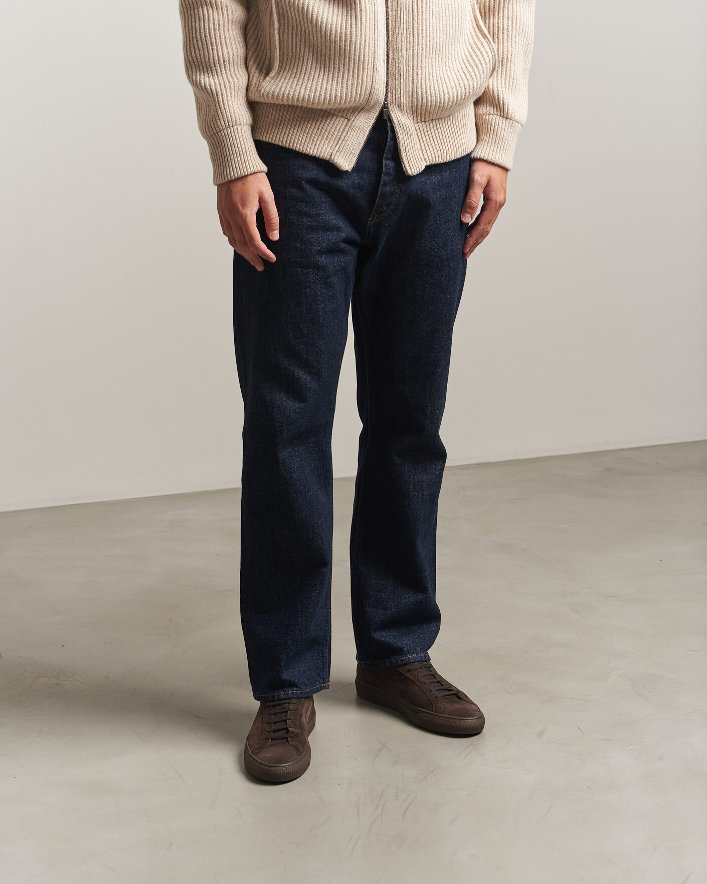 Heren | Sneakers | Common Projects | Original Achilles Suede Sneaker Dark Brown