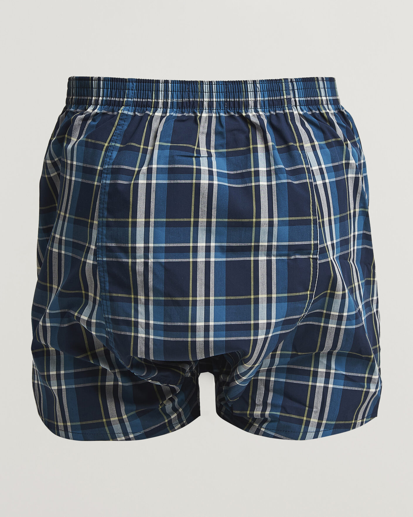 Heren | Ondergoed | Derek Rose | Classic Fit Woven Cotton Boxer Shorts Navy