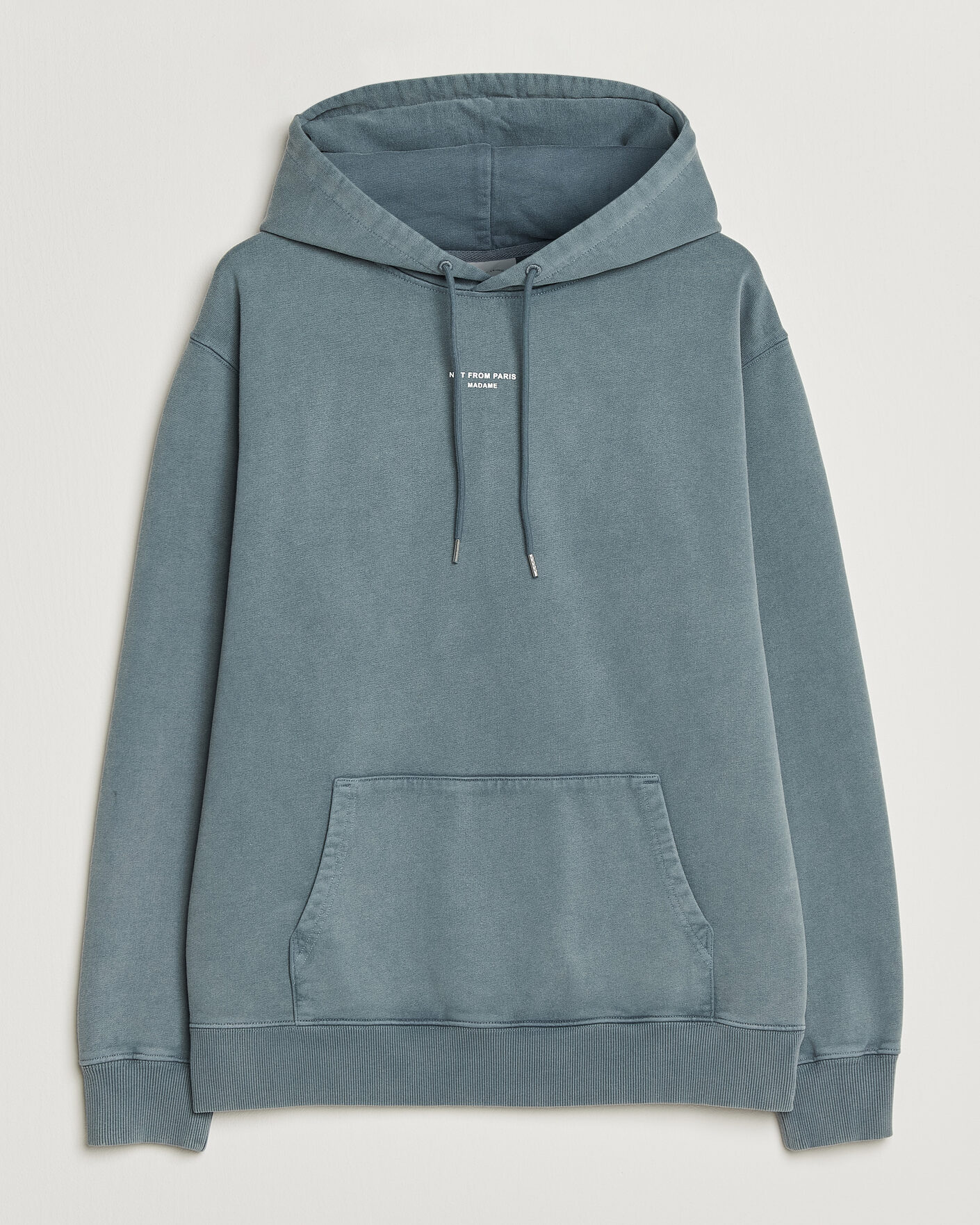 Heren | Truien | Drôle de Monsieur | Classic Slogan Hoodie Dark Grey