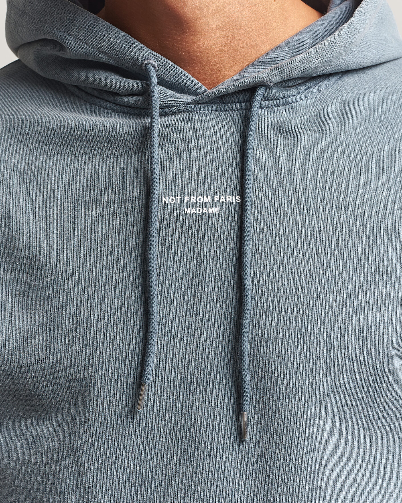 Heren | Truien | Drôle de Monsieur | Classic Slogan Hoodie Dark Grey