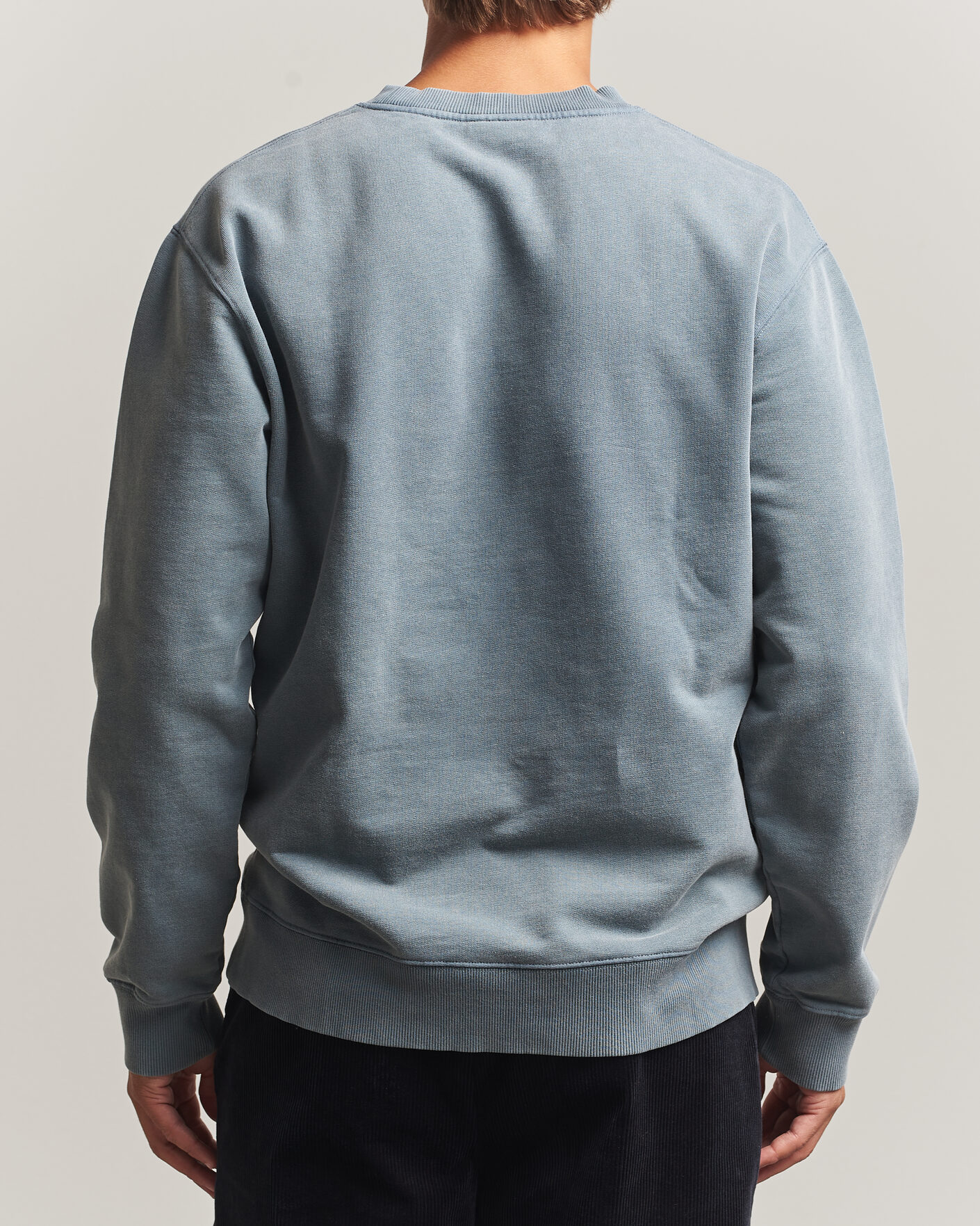 Heren | Truien | Drôle de Monsieur | Classic Slogan Sweatshirt Dark Grey