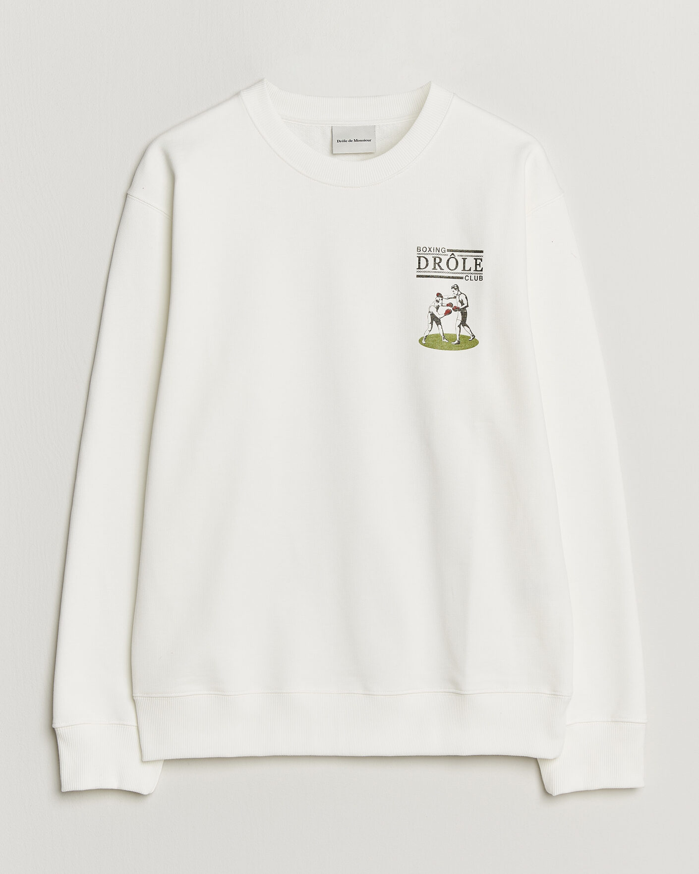 Heren | Truien | Drôle de Monsieur | Boxers Sweatshirt Off White