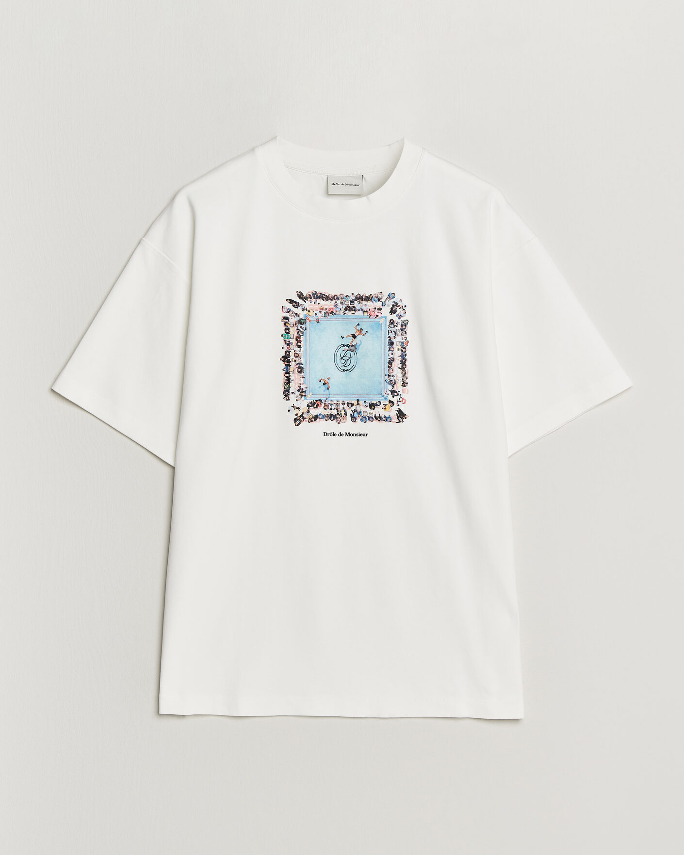 Heren | T-shirts | Drôle de Monsieur | Boxers Ring T-Shirt Off White