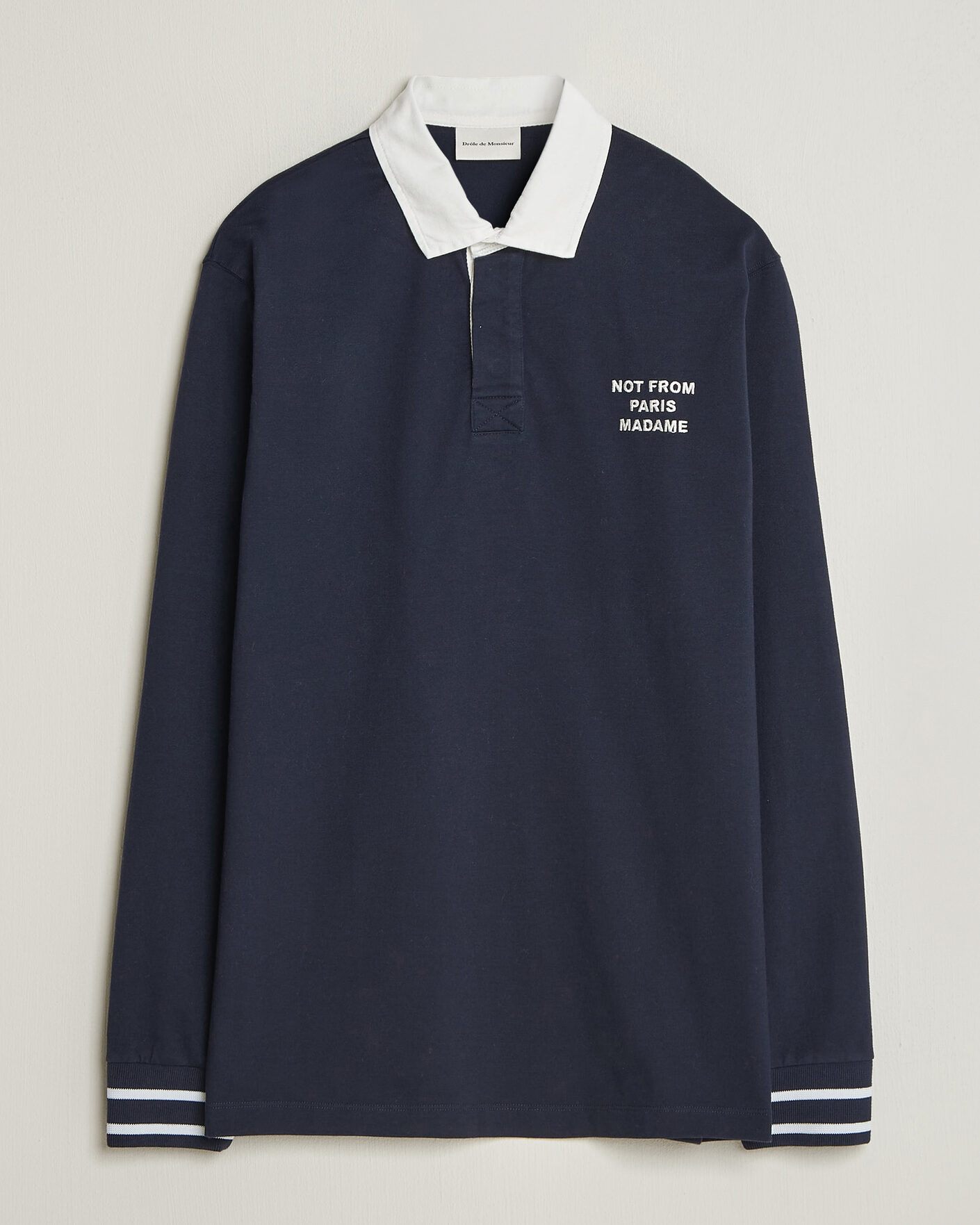 Heren | Truien | Drôle de Monsieur | Slogan Rugger Navy