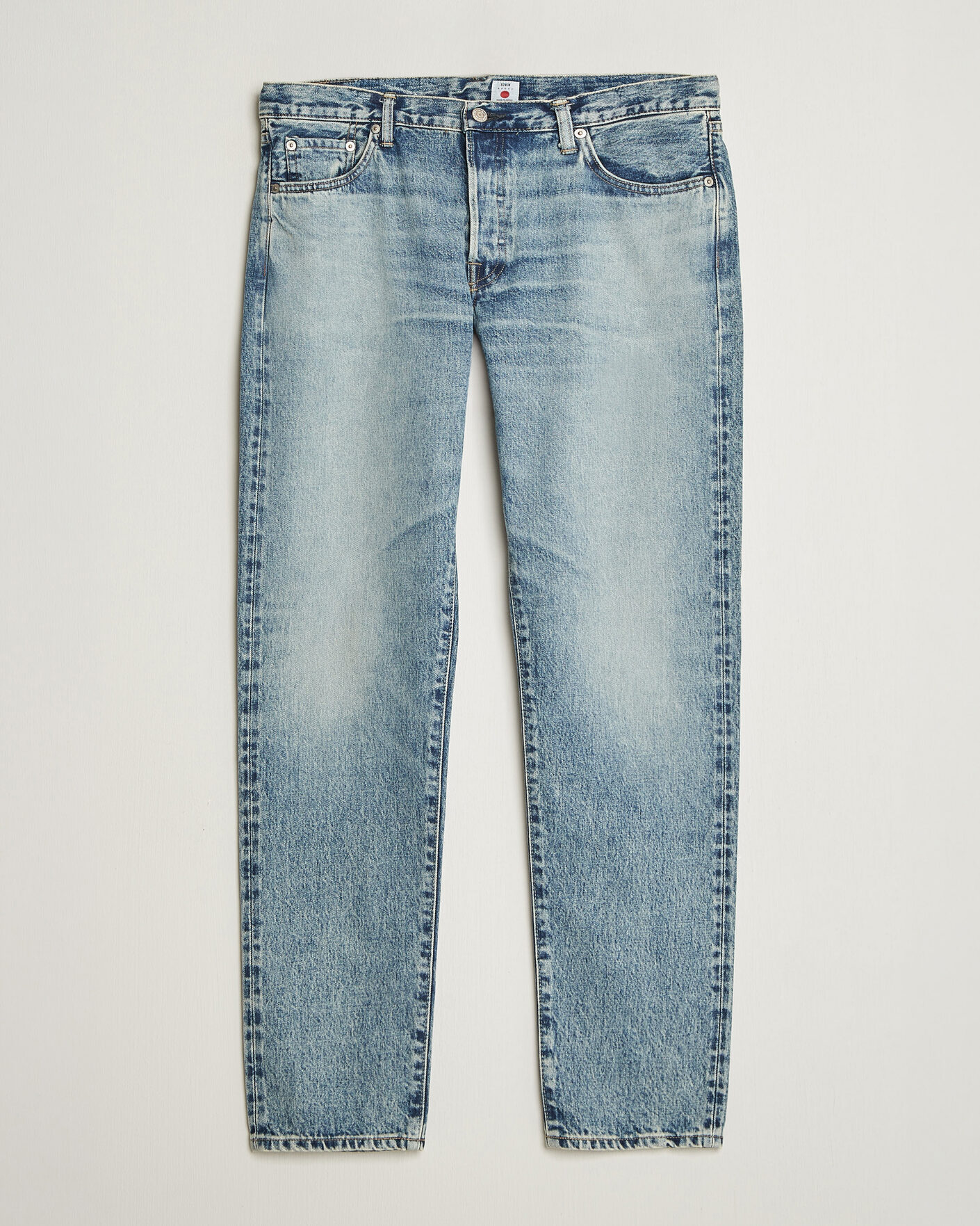 Heren | Jeans | EDWIN | Regular Tapered Rainbow Selvage Jeans Light Used