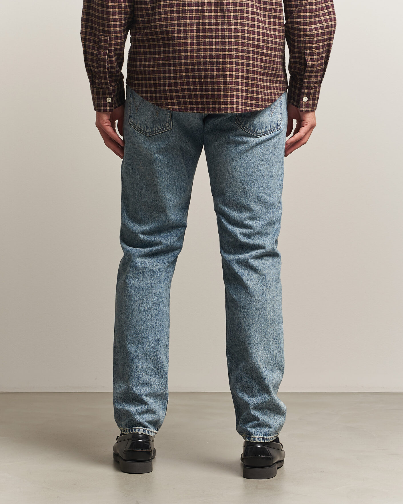 Heren | Jeans | EDWIN | Regular Tapered Rainbow Selvage Jeans Light Used