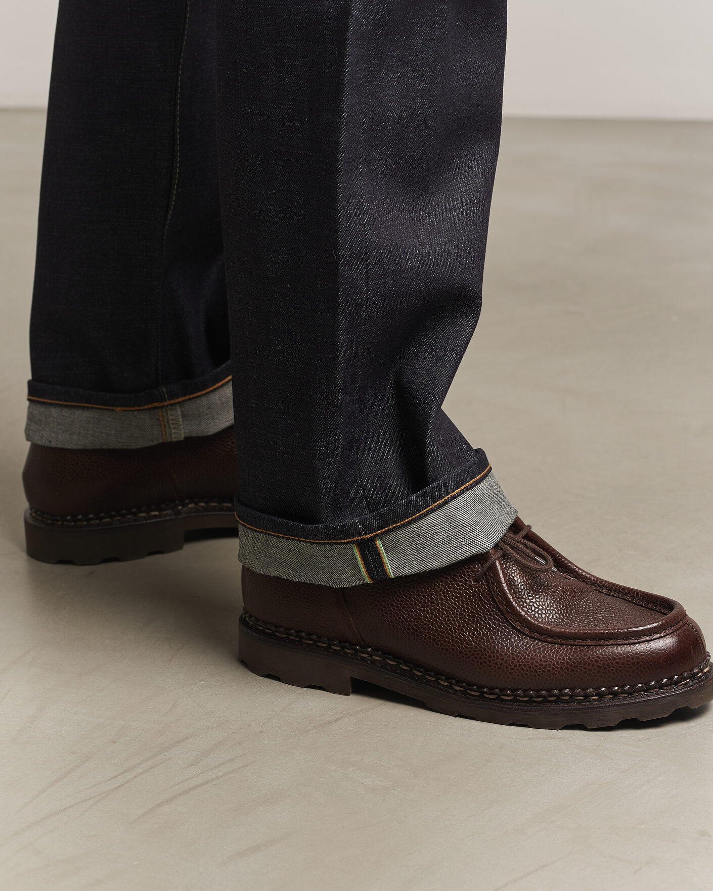 Heren | Broeken | EDWIN | Loose Straight Rainbow Selvage Jeans Unwashed