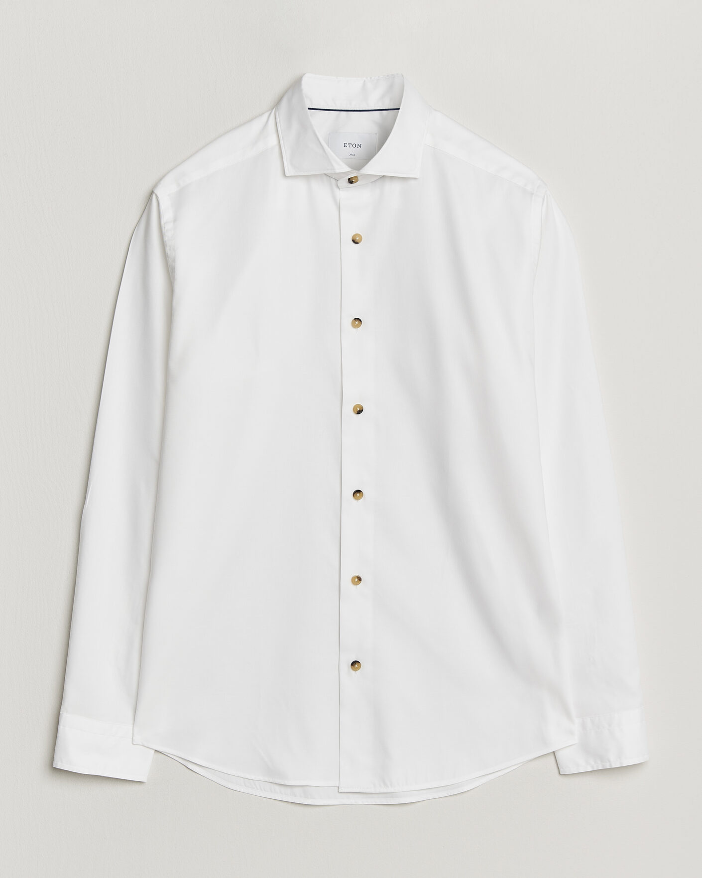 Heren | Overhemden | Eton | Signature Oxford Shirt White