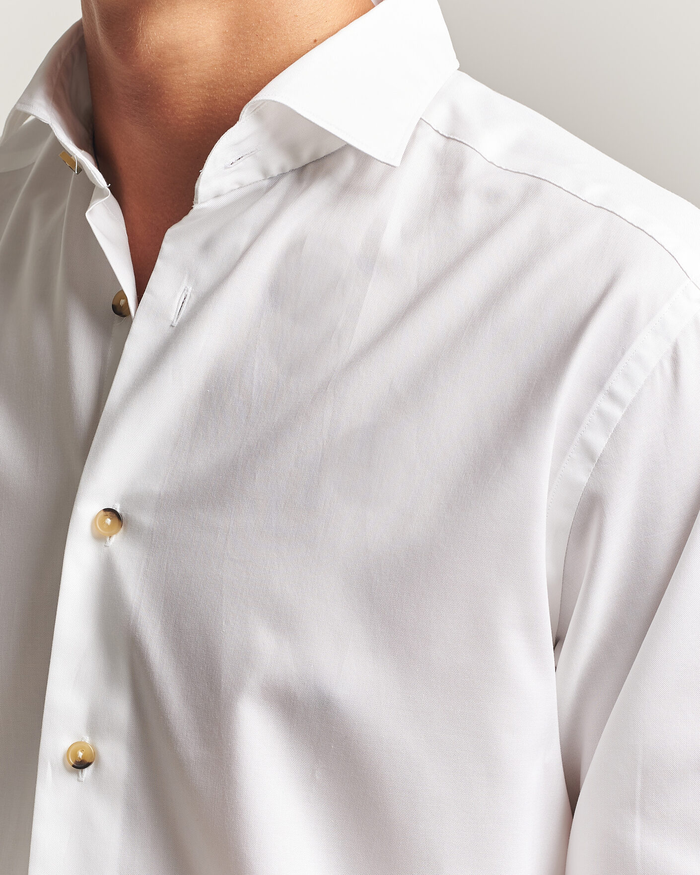 Heren | Overhemden | Eton | Signature Oxford Shirt White