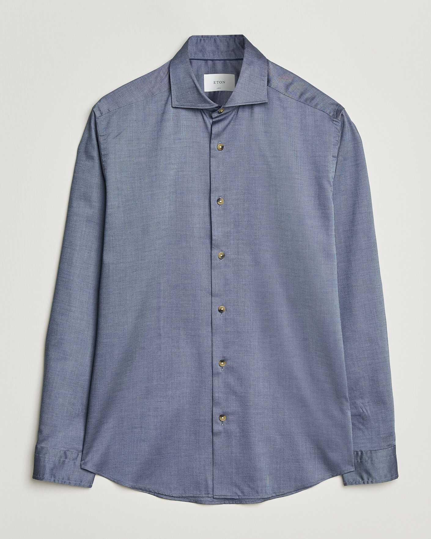 Heren | Overhemden | Eton | Signature Oxford Shirt Blue