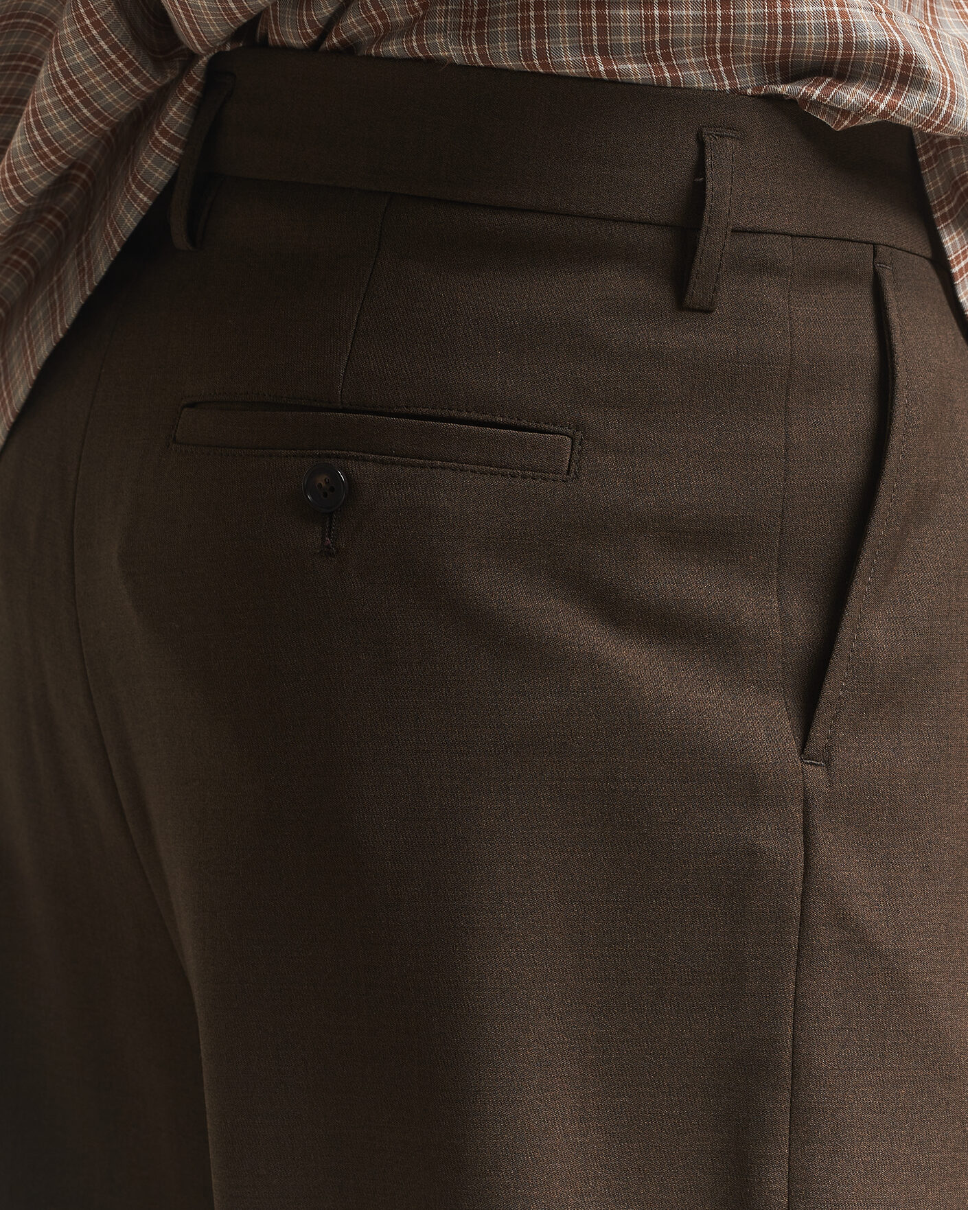 Heren | Broeken | Filippa K | Milo Wide Wool Trousers Walnut Brown