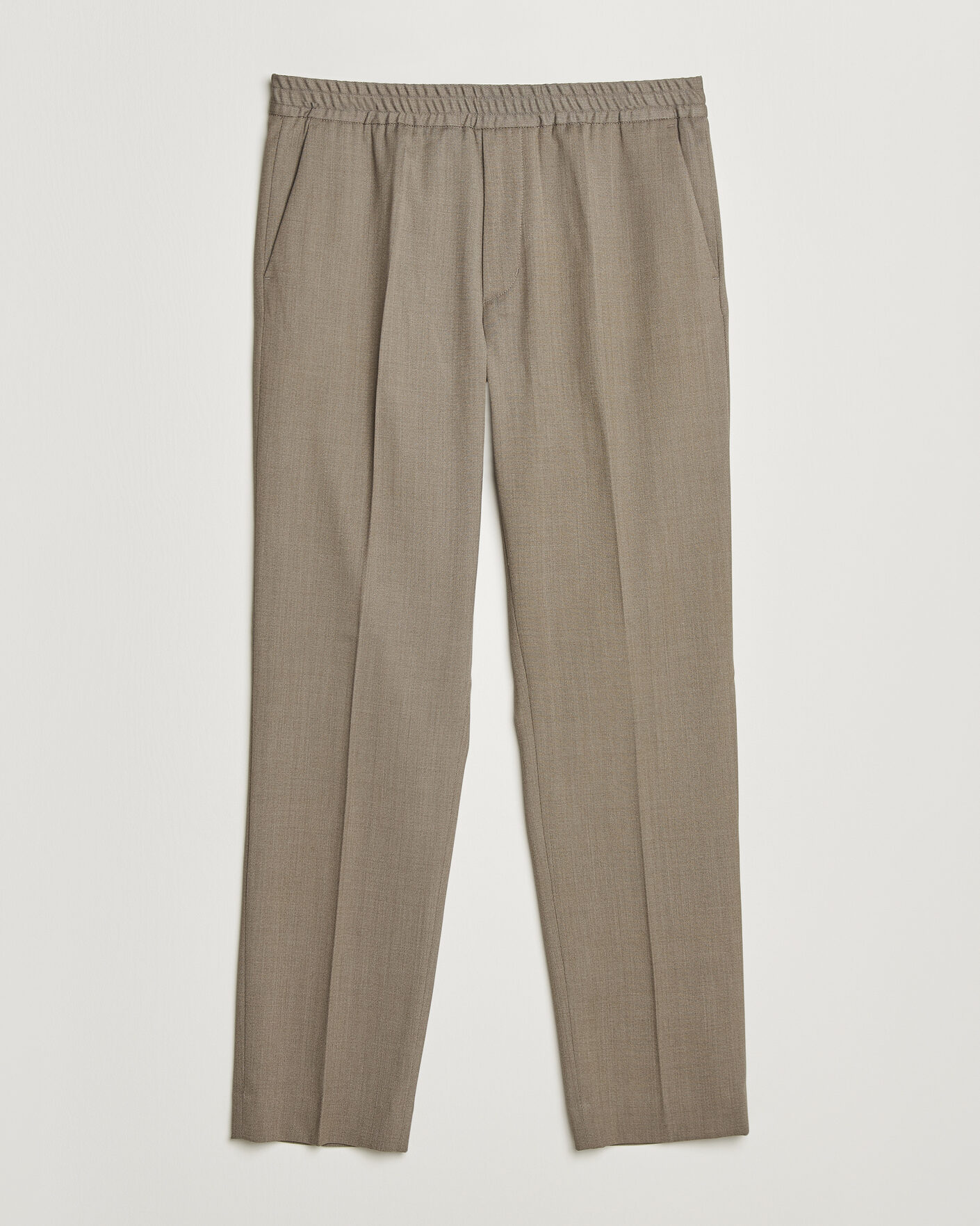 Heren | Broeken | Filippa K | Theo Relaxed Wool Trousers Stone Taupe