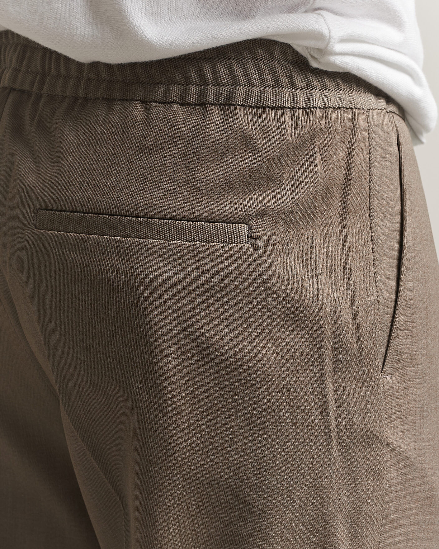 Heren | Broeken | Filippa K | Theo Relaxed Wool Trousers Stone Taupe