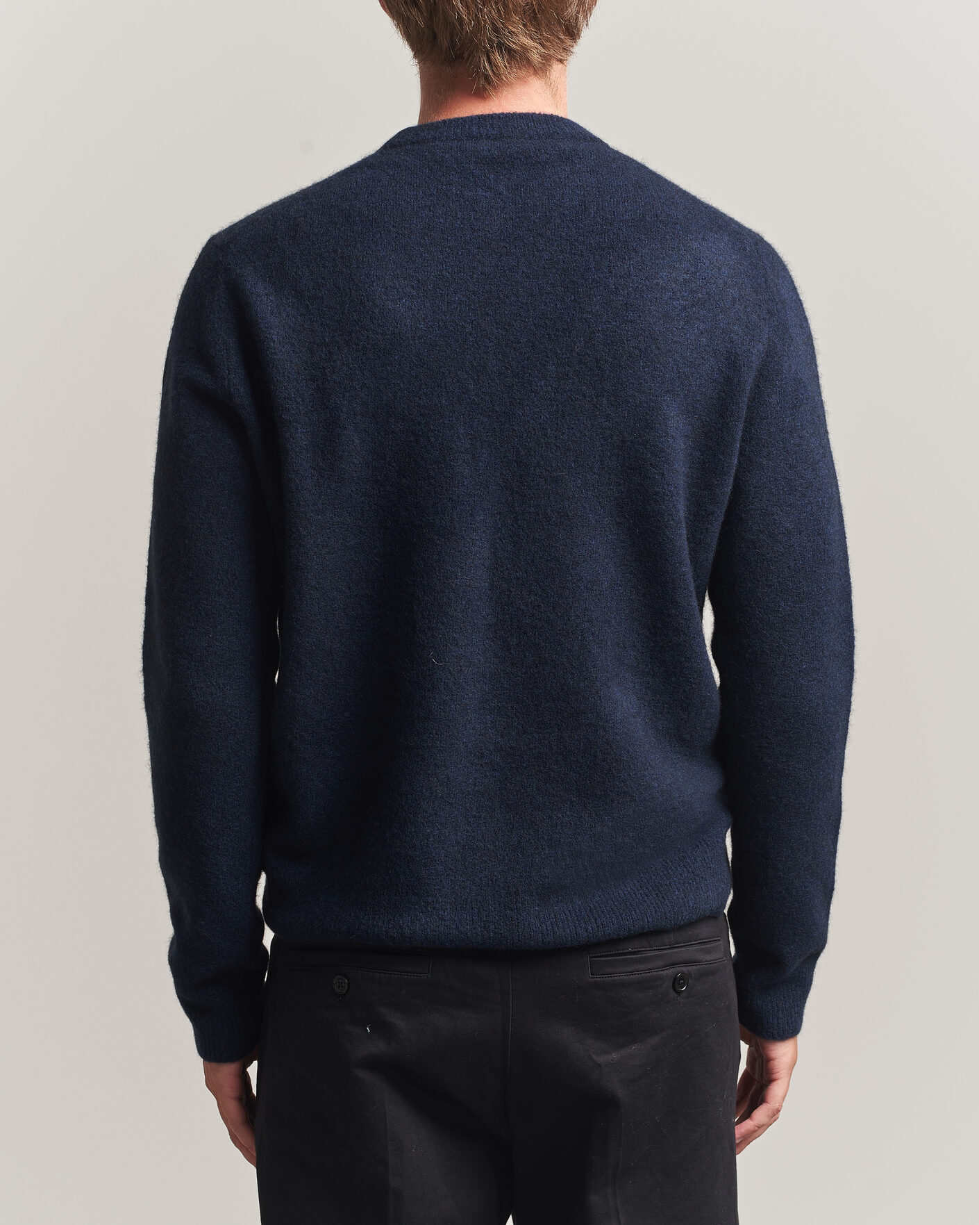Heren | Truien | Filippa K | Yak Knitted Sweater Navy