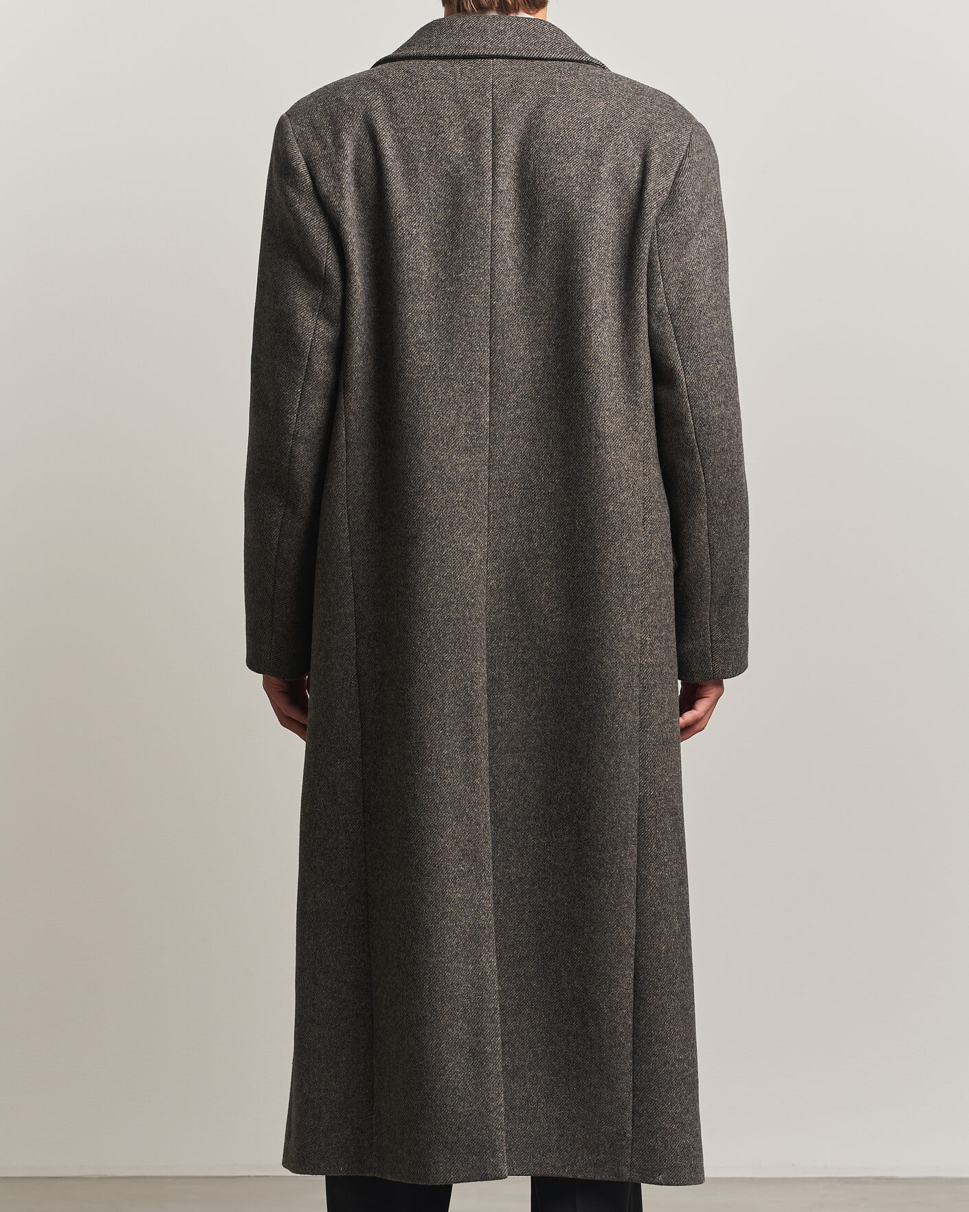 Heren | Jassen | Filippa K | Damian Wool Twill Coat Driftwood