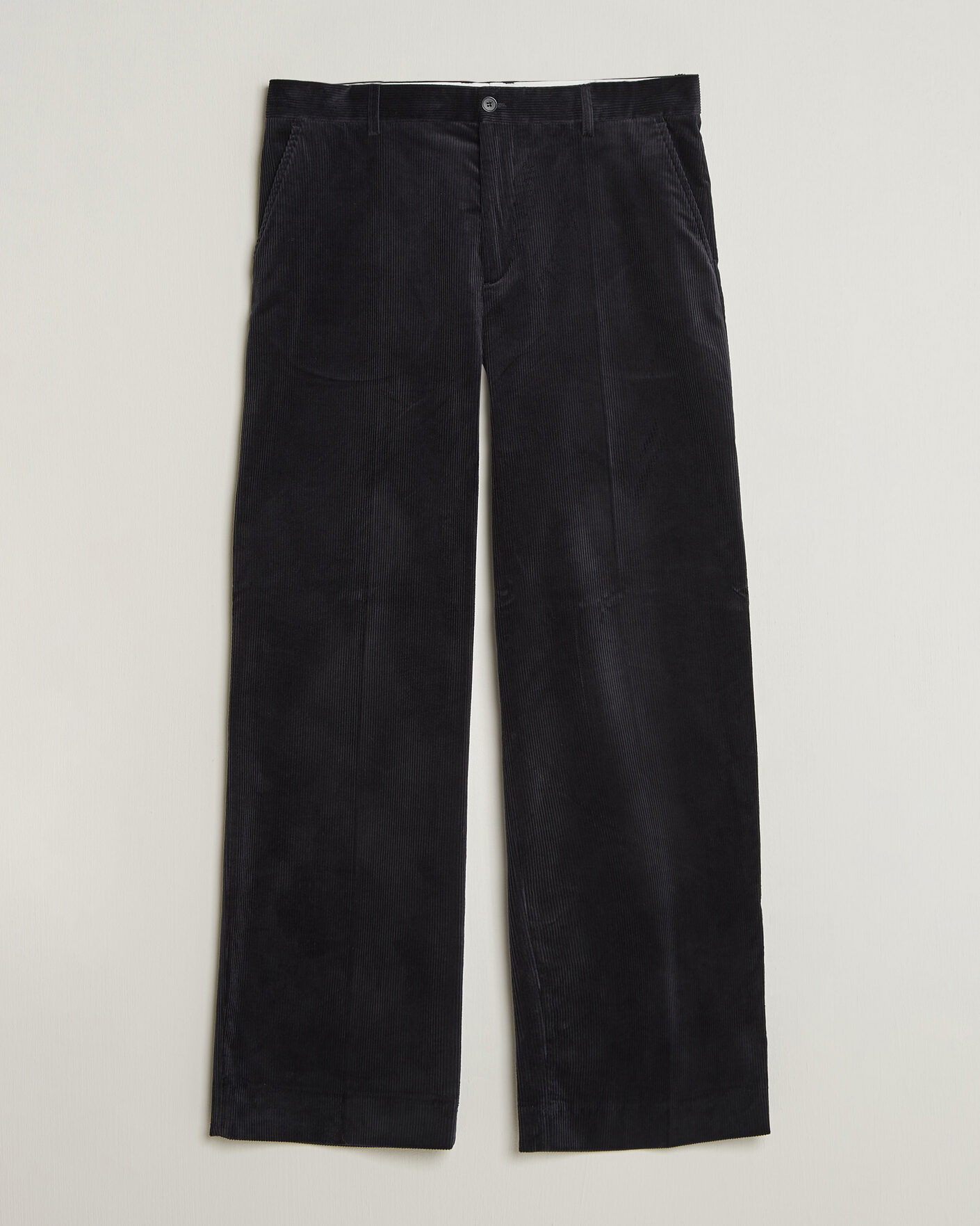 Heren | Broeken | Filippa K | Hector Corduroy Trousers Dark Navy