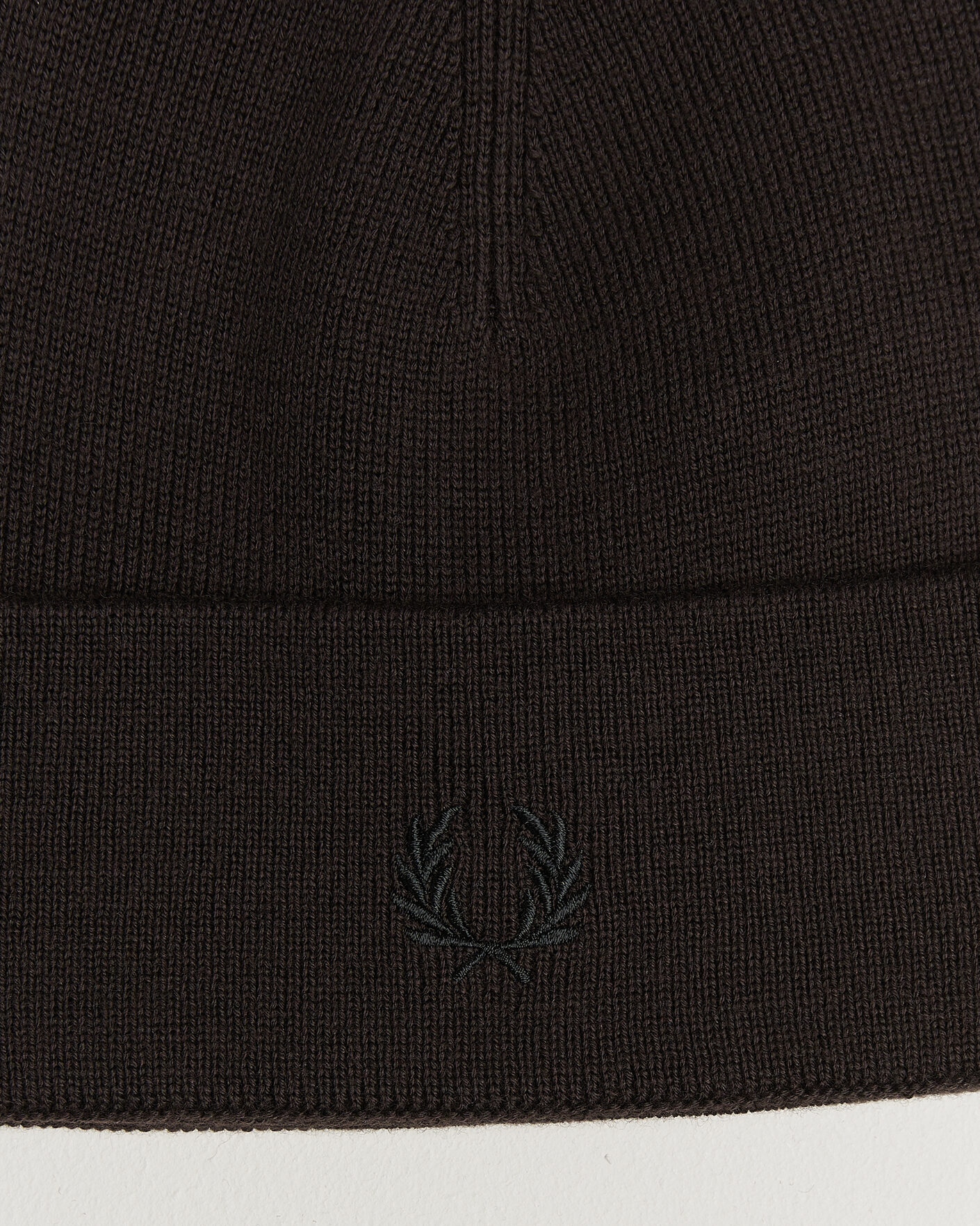 Heren | Mutsen | Fred Perry | Merino Wool Beanie Rich Brown