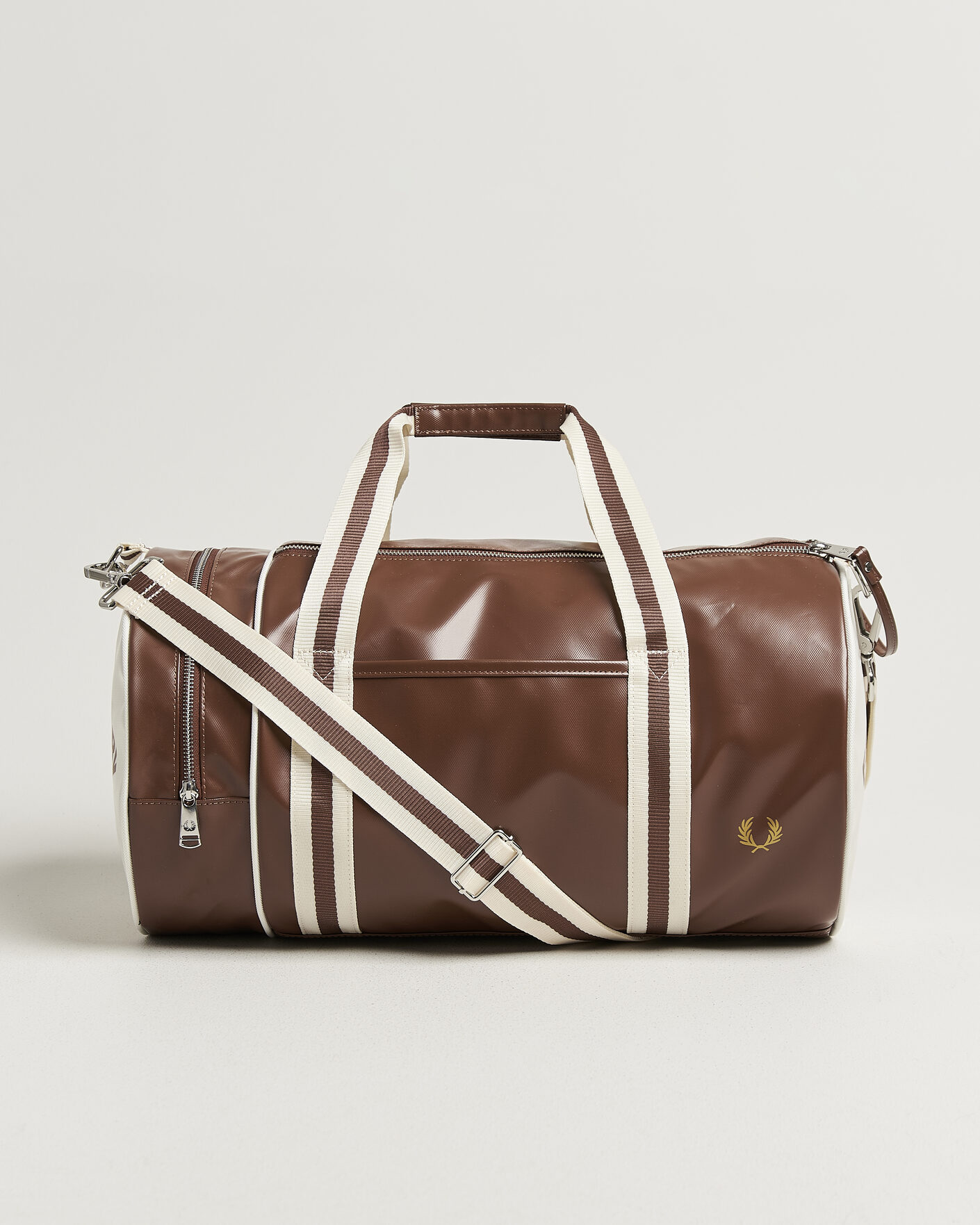 Heren | Tassen | Fred Perry | Classic Barrel Bag Tan